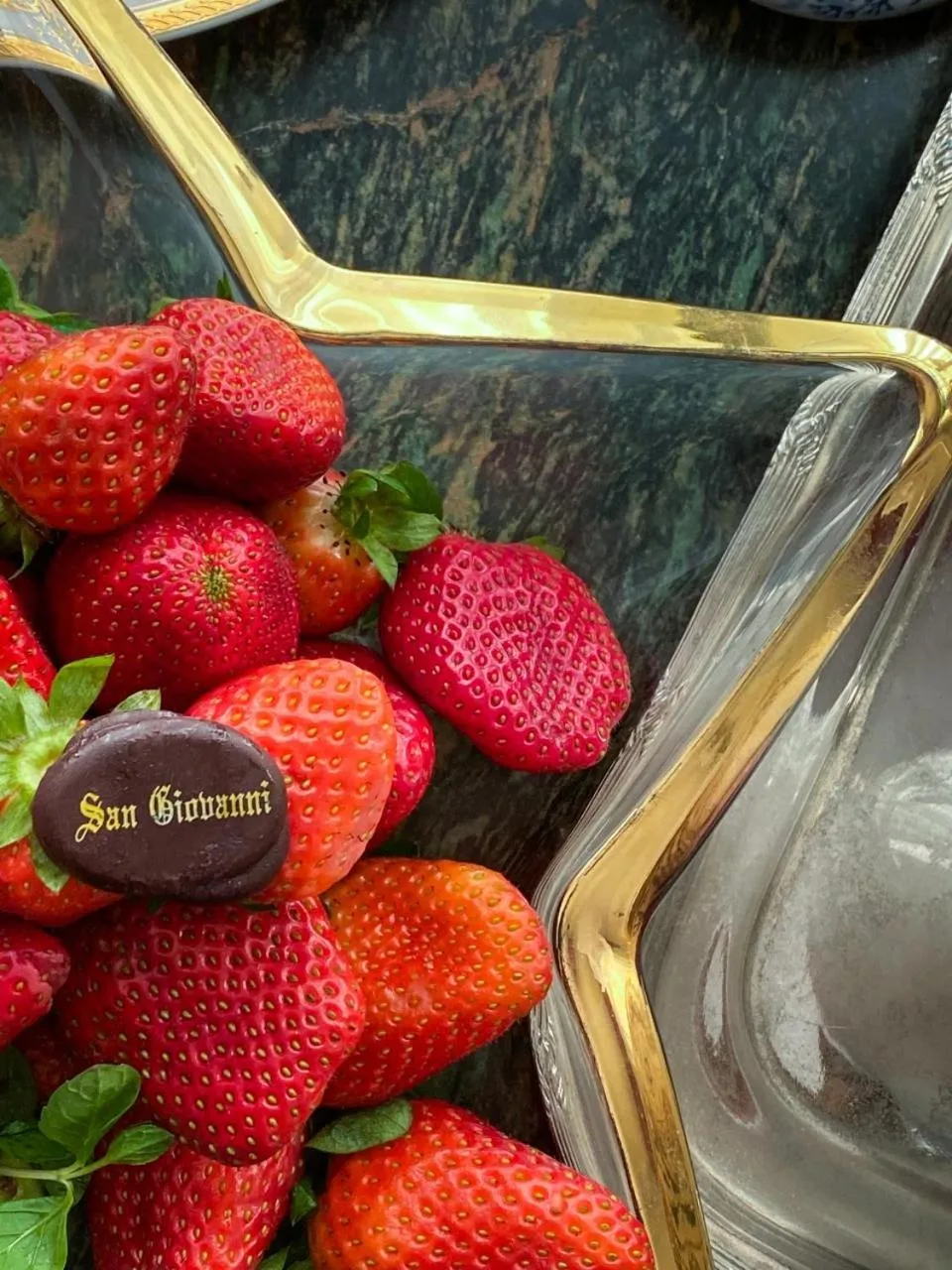 Food close-up in San Giovanni Stanly Hotel