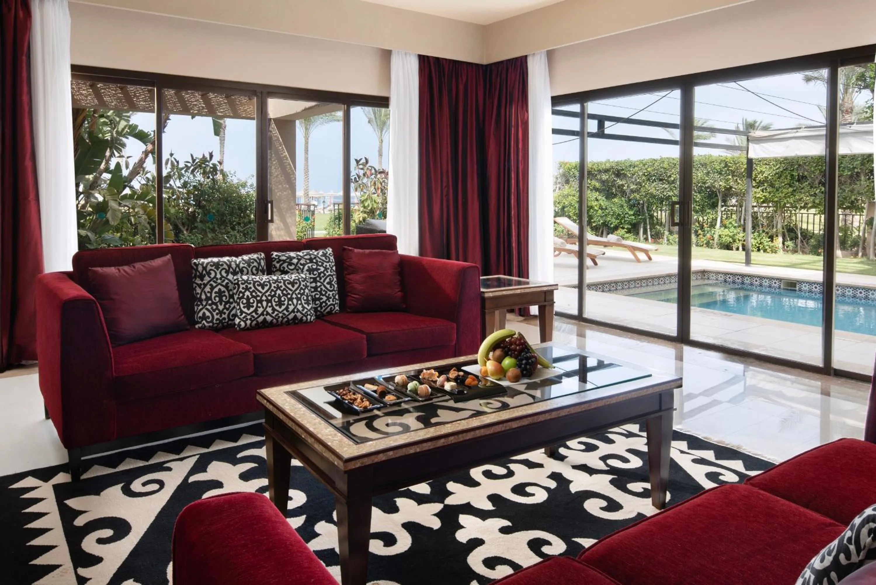 Living room in JAZ Oriental, Almaza Bay