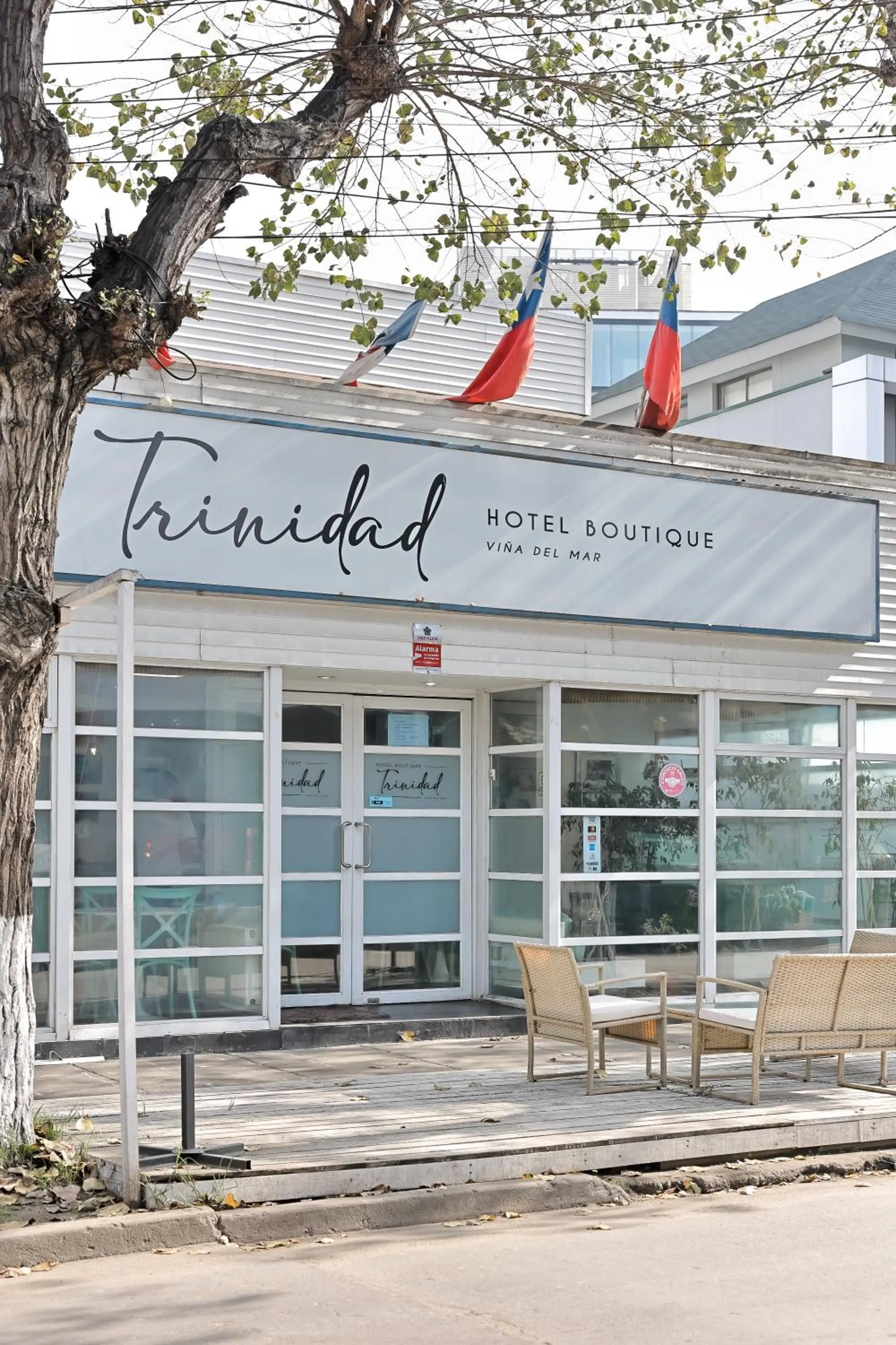 Property building in Hotel Boutique Trinidad