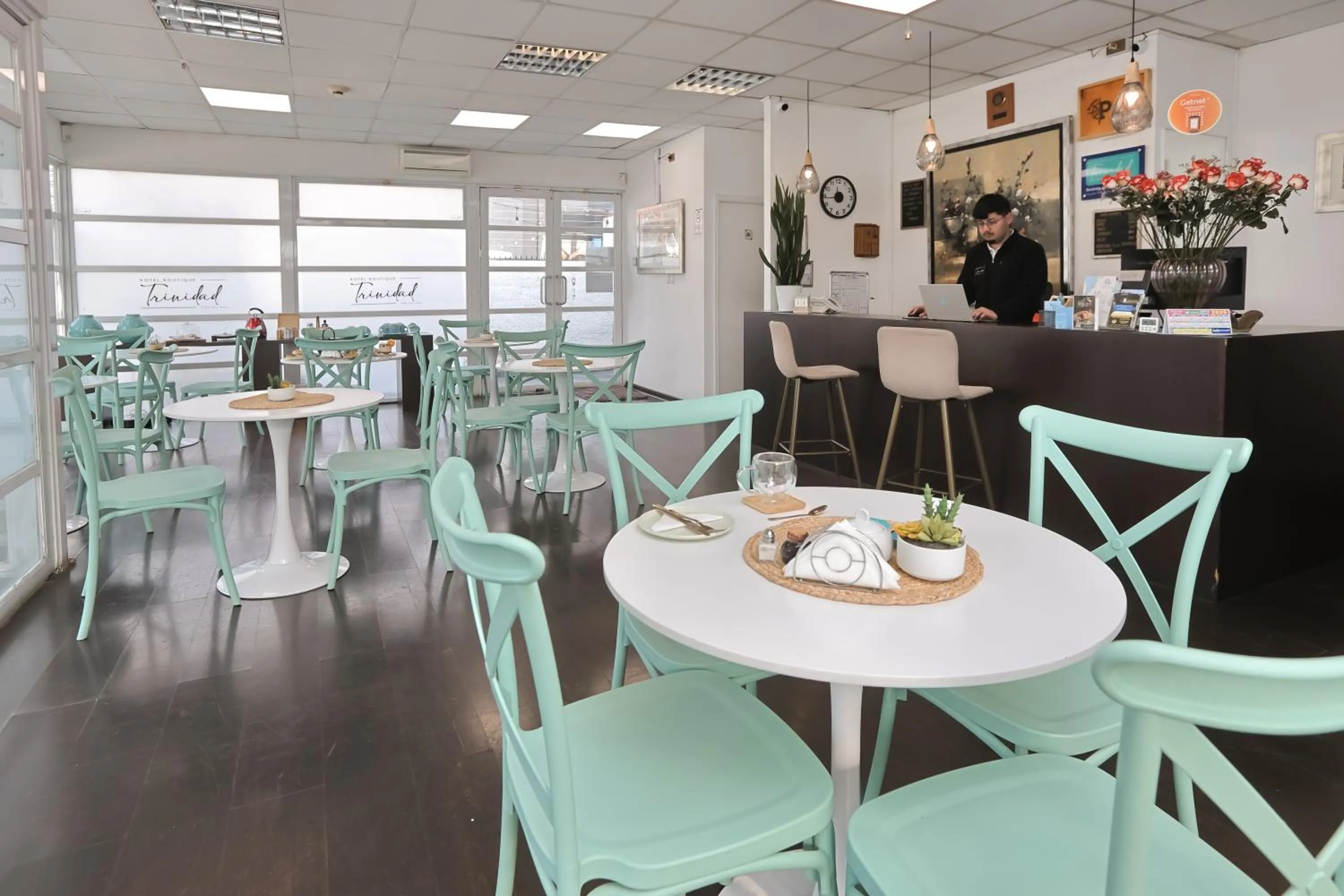 Communal lounge/ TV room in Hotel Boutique Trinidad