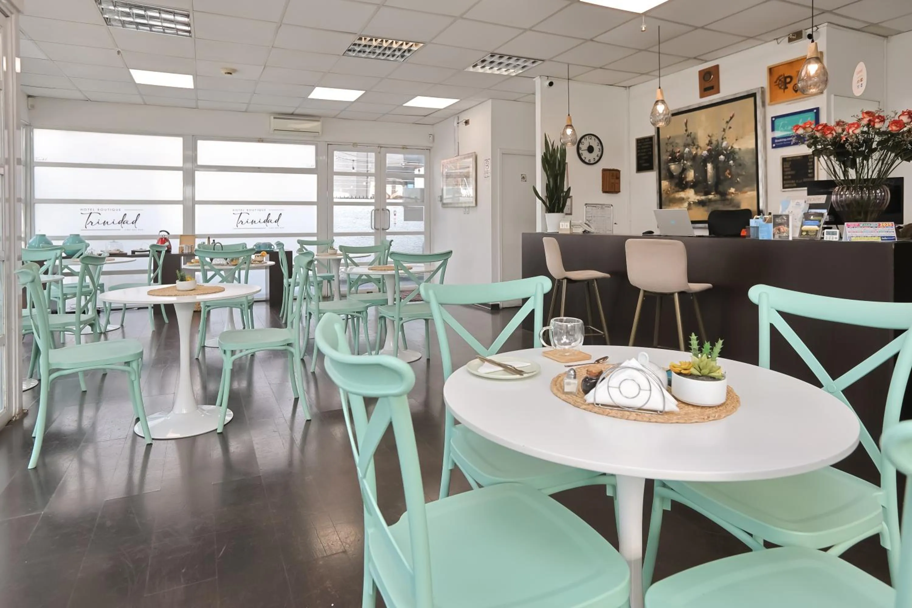 Communal lounge/ TV room in Hotel Boutique Trinidad