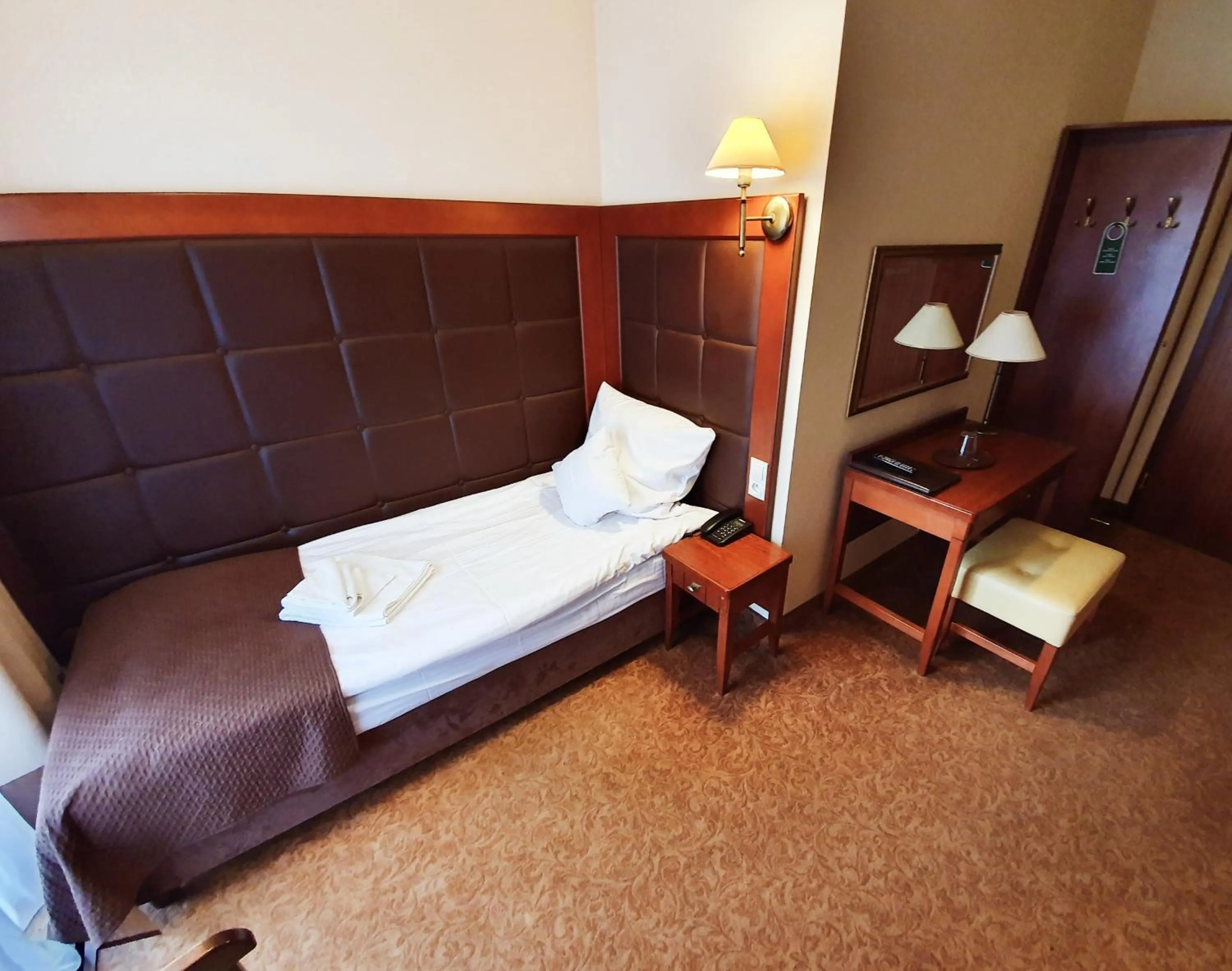 Bed in Hotel Gniecki Gdansk