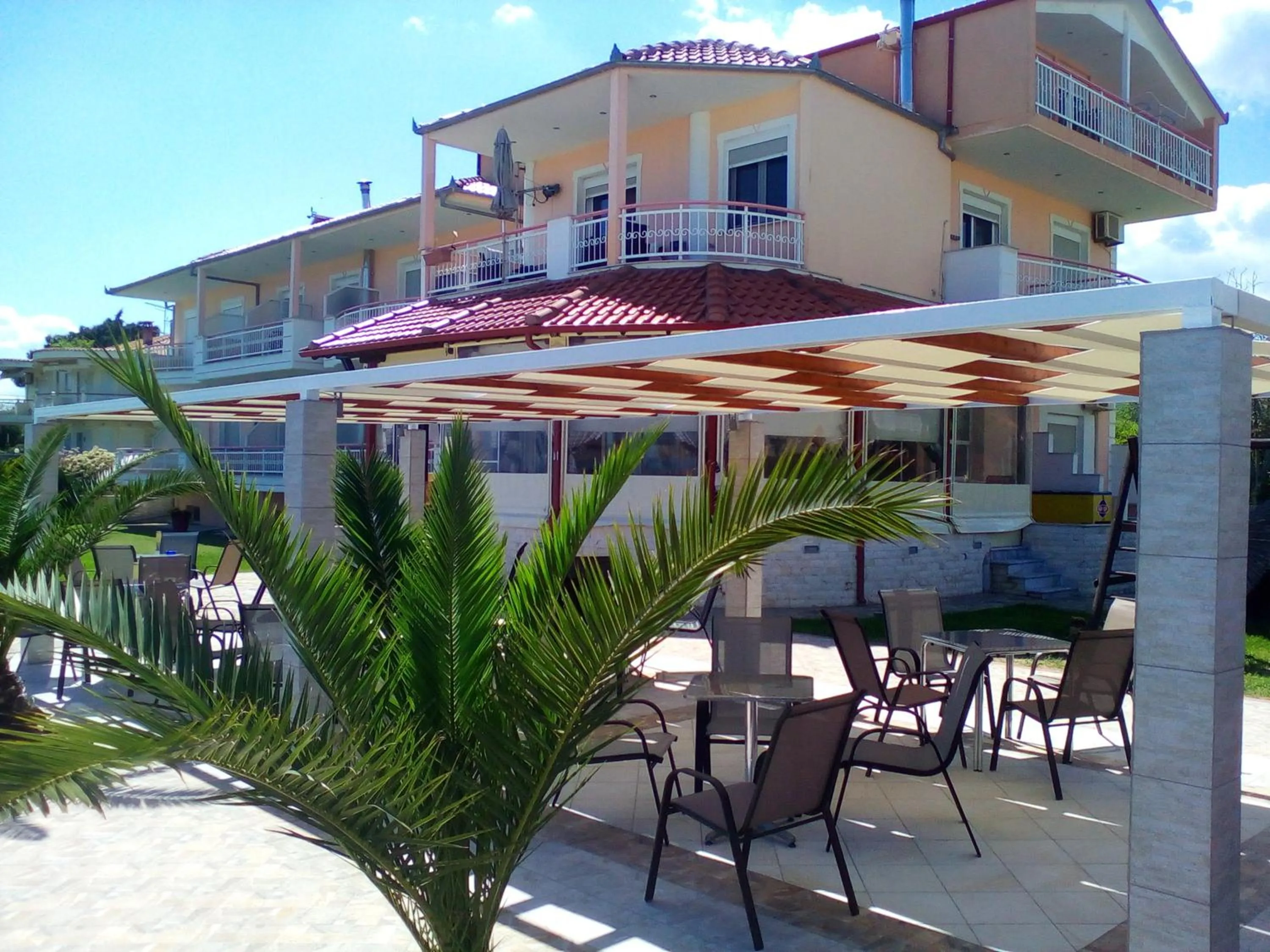 Garden in Pension Delfini