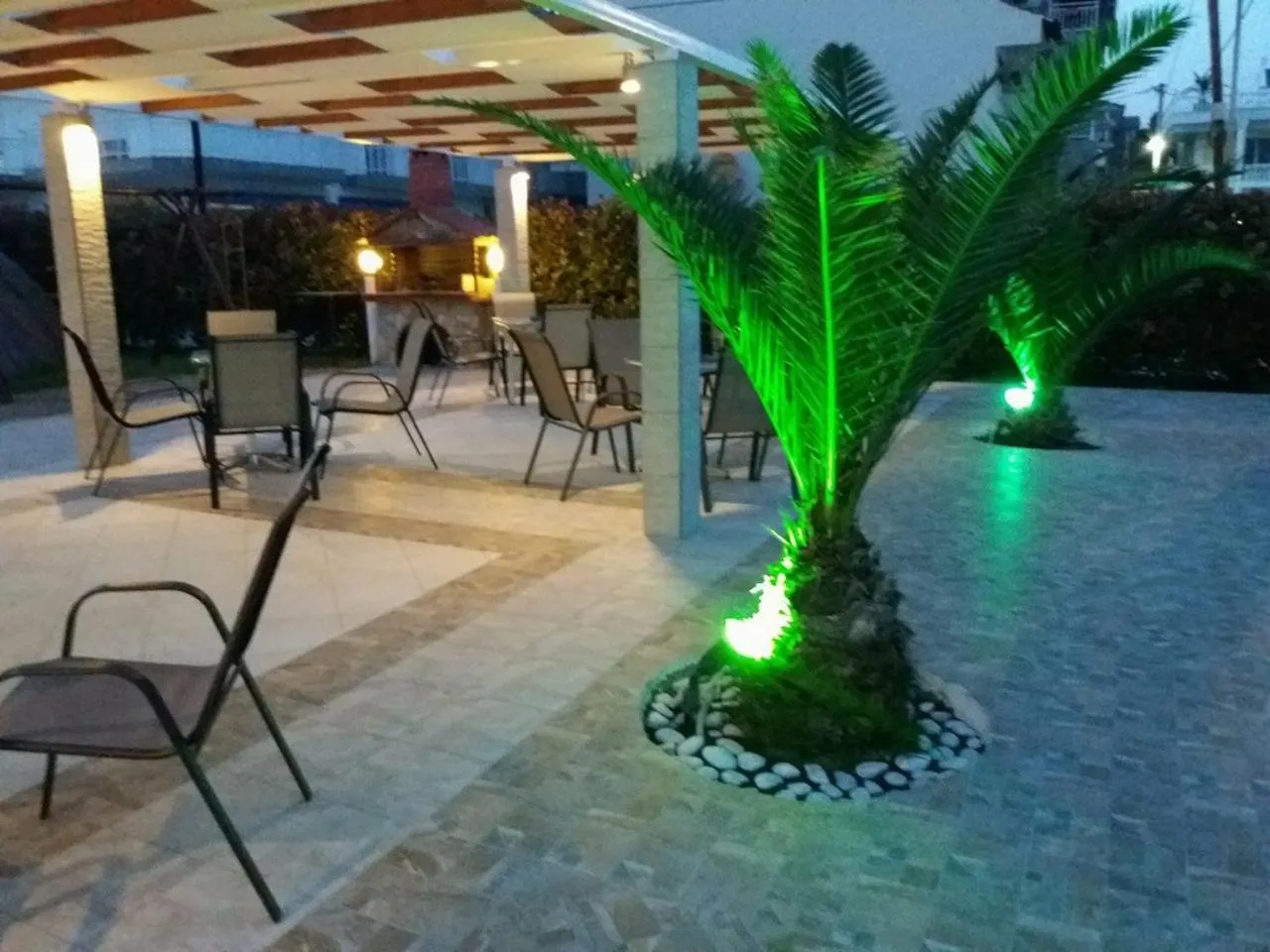 Garden in Pension Delfini