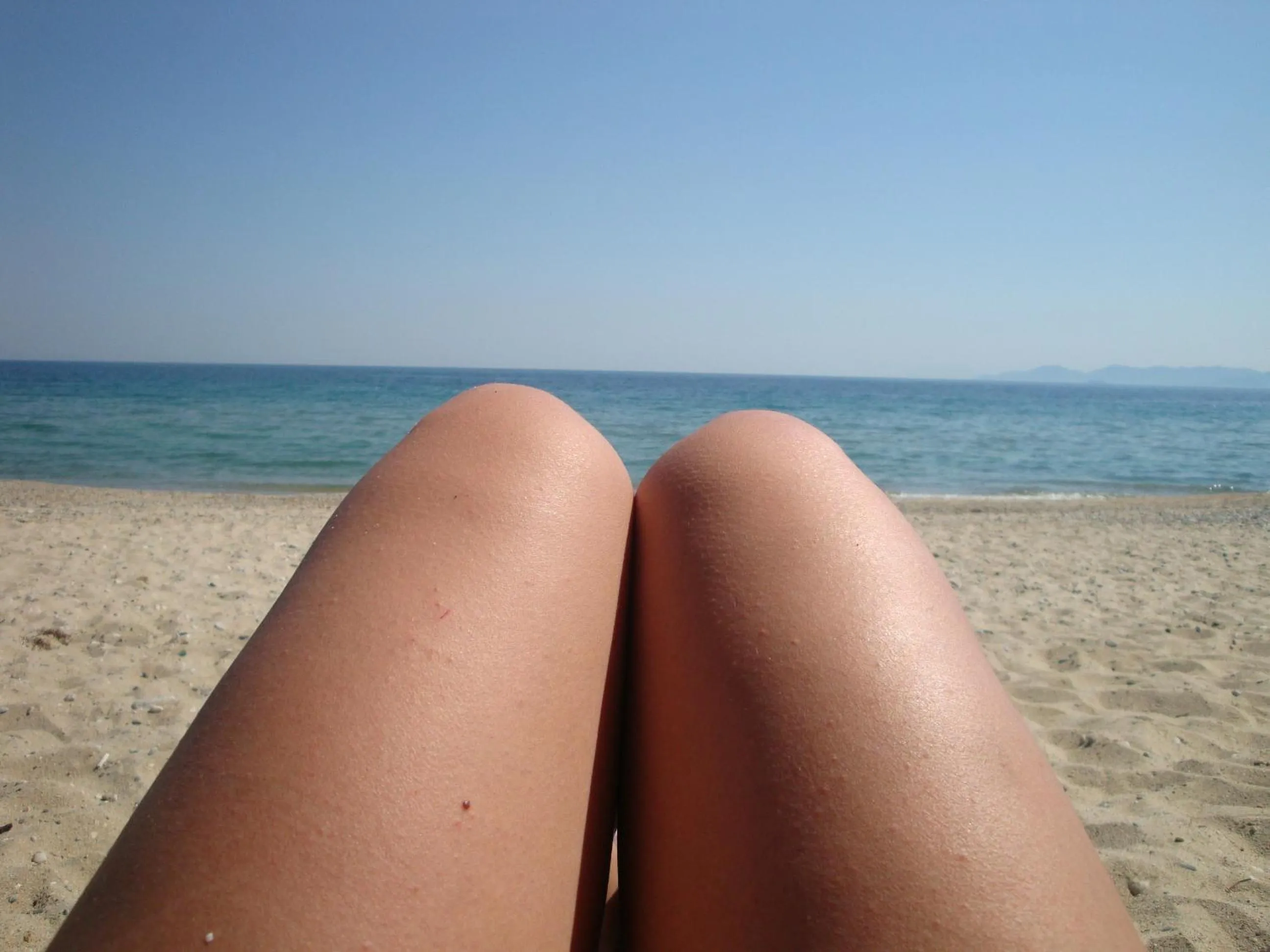 Beach in Pension Delfini