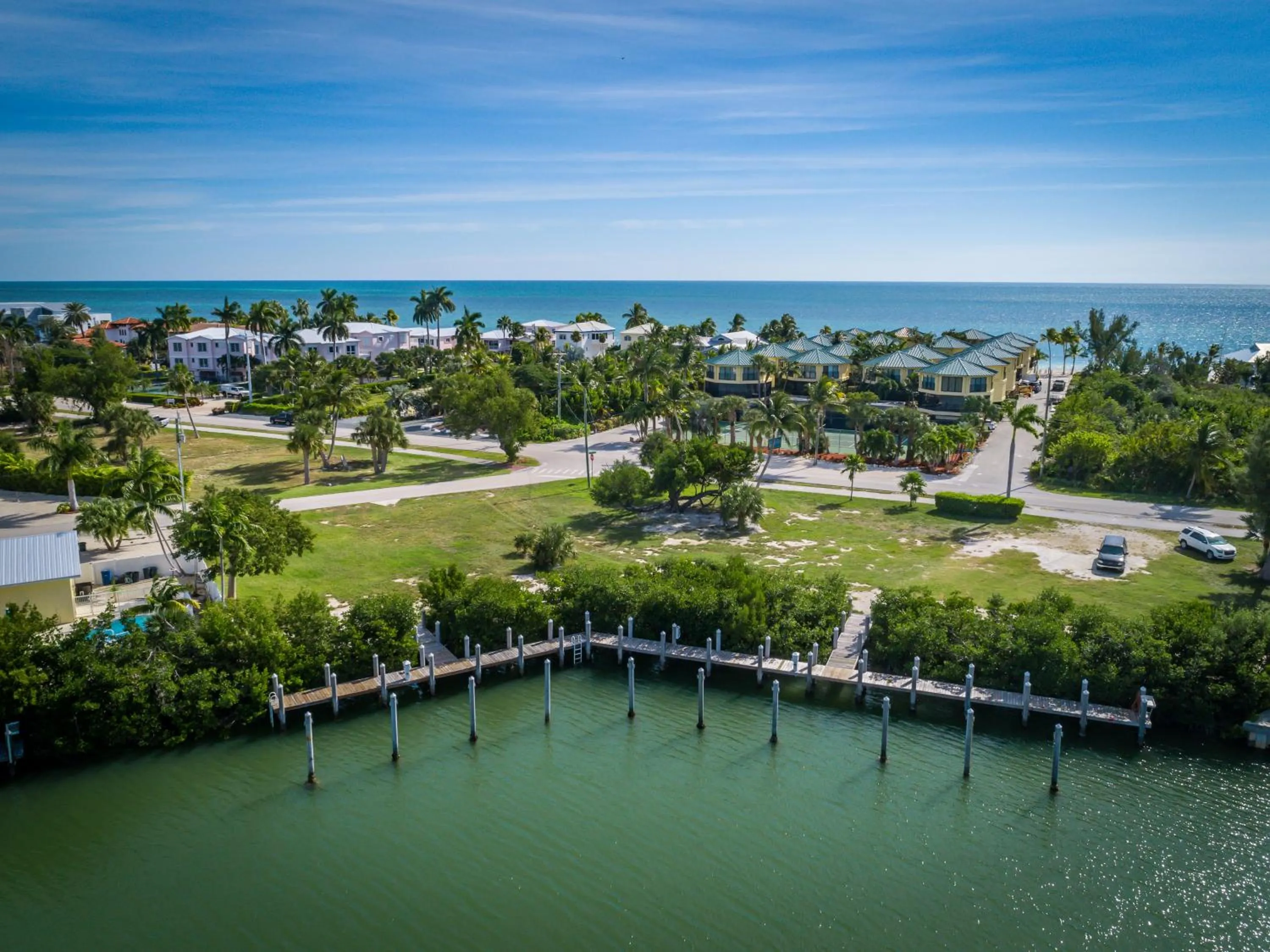 Bird's eye view in Coco Plum Beach & Tennis Club & Marina