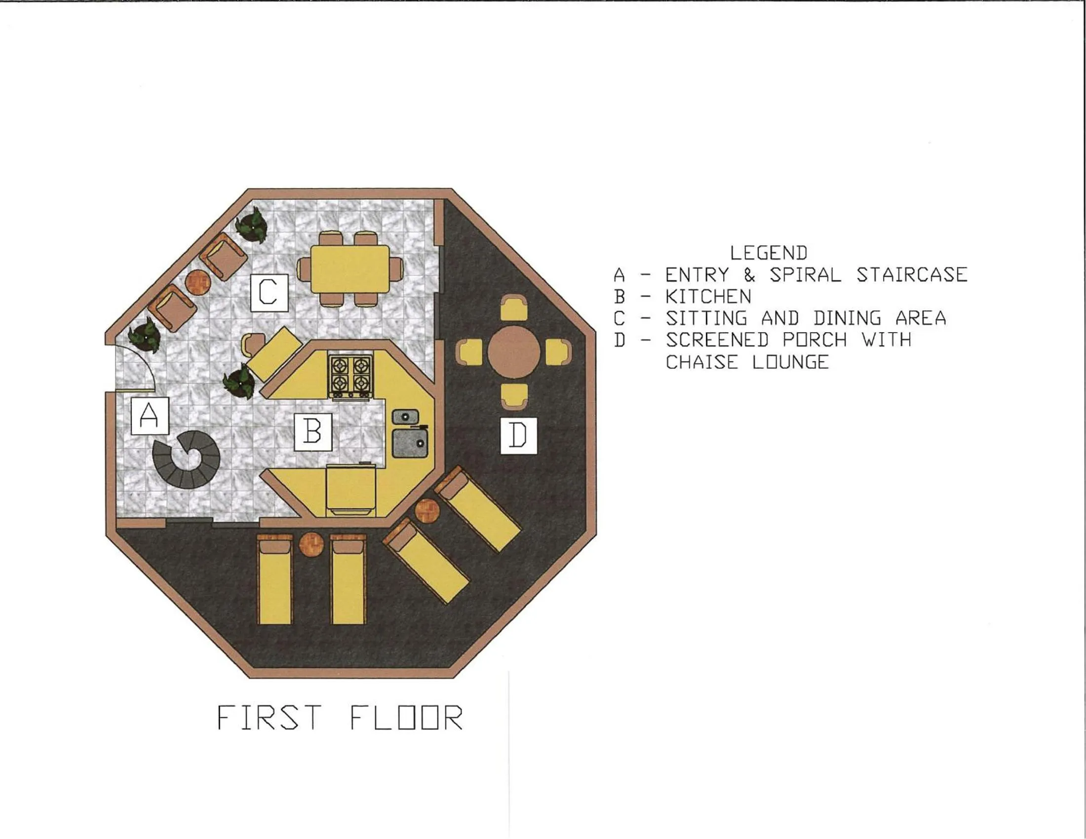 Floor plan in Coco Plum Beach & Tennis Club & Marina