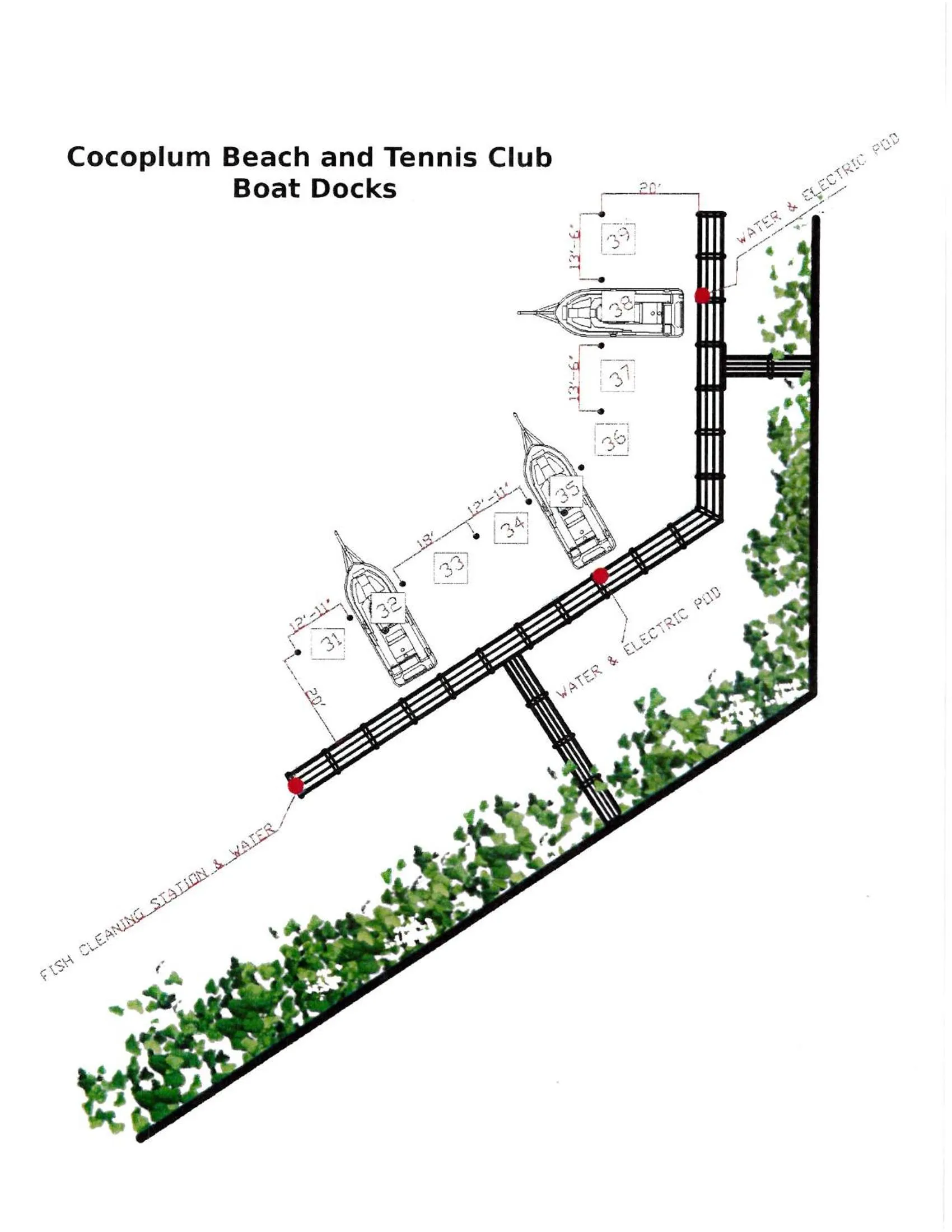 Bird's eye view in Coco Plum Beach & Tennis Club & Marina