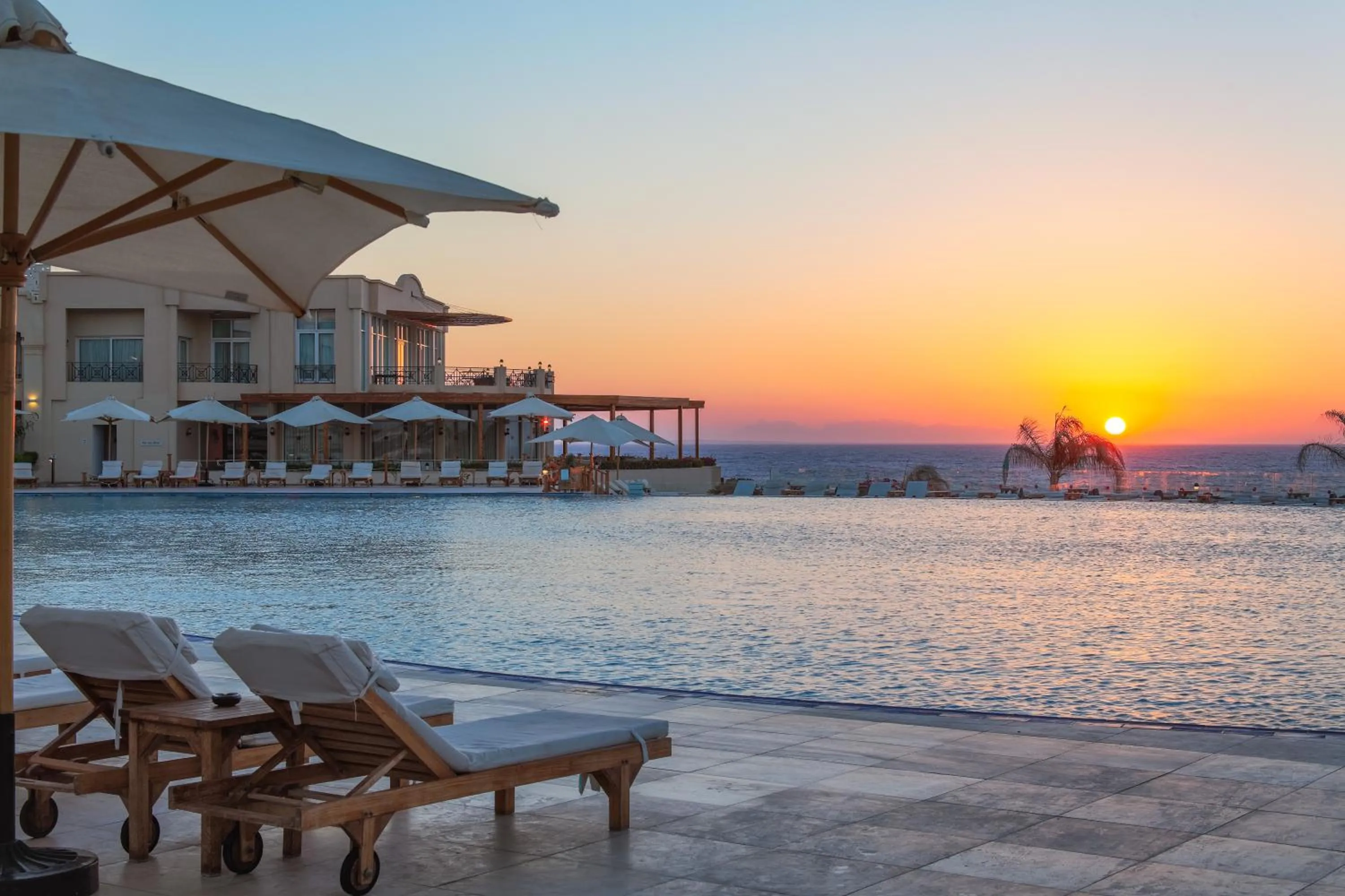 Sea view in Cleopatra Luxury Resort Sharm El Sheikh