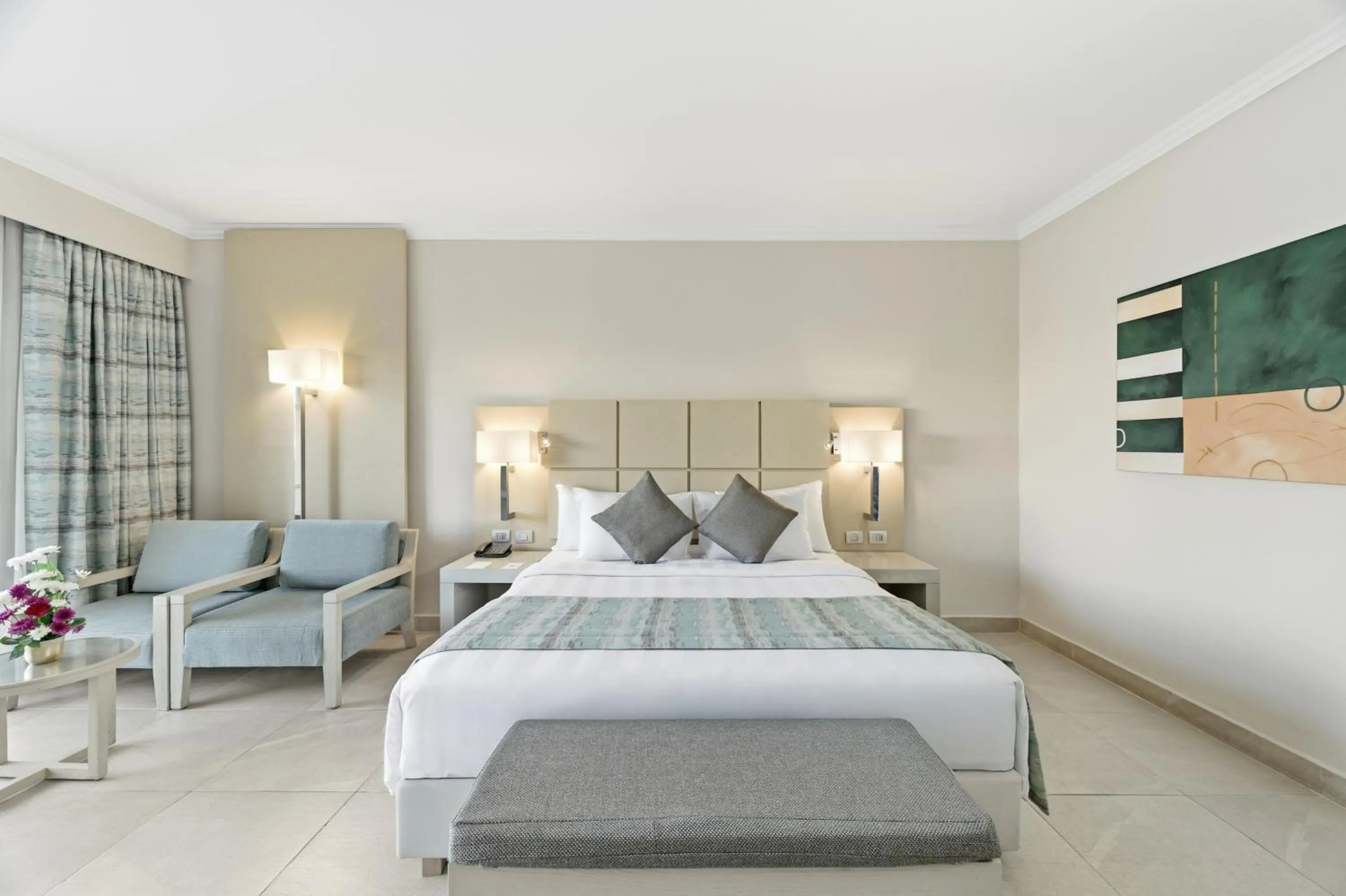 Bedroom, Bed in Cleopatra Luxury Resort Sharm El Sheikh