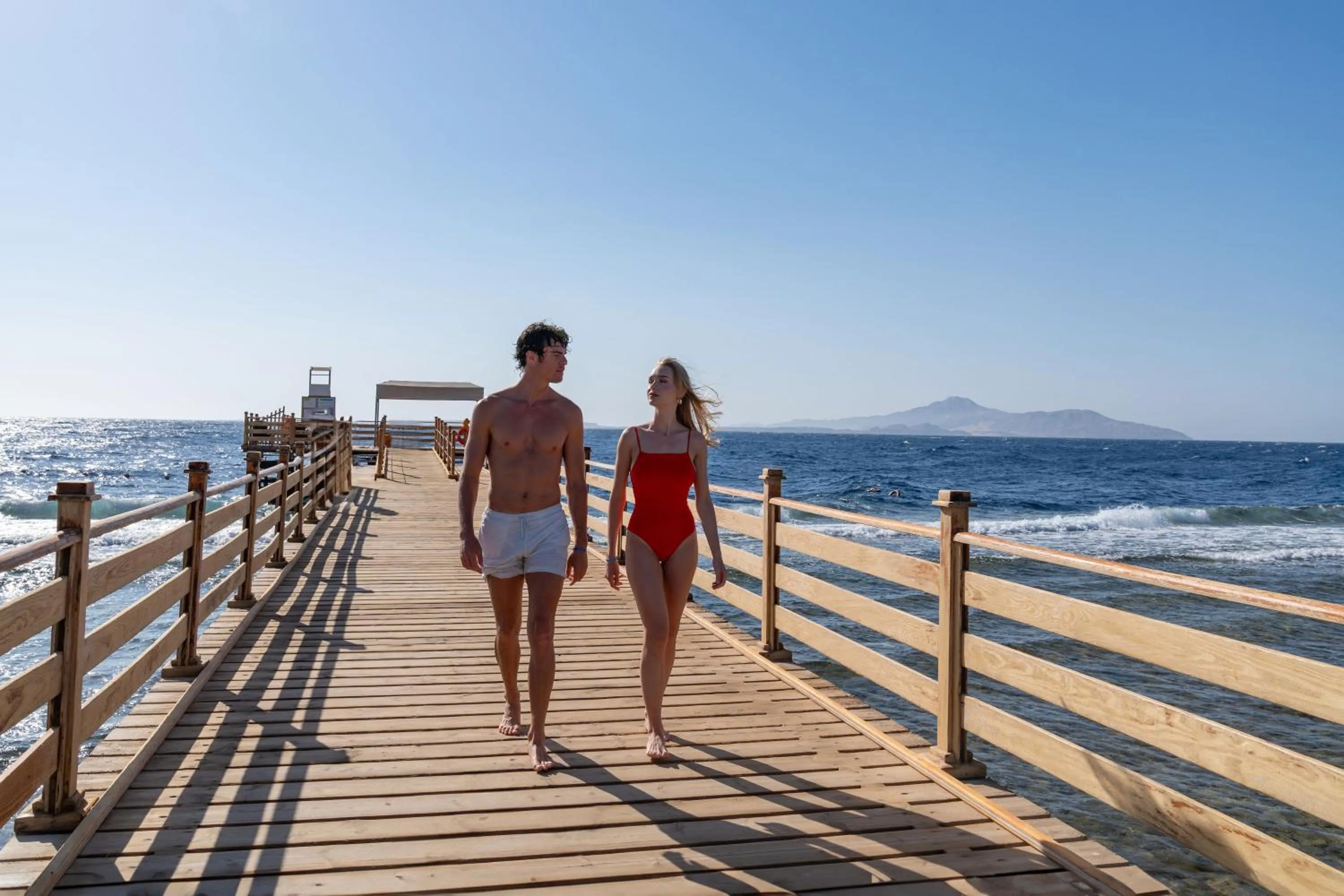 Sea view in Cleopatra Luxury Resort Sharm El Sheikh