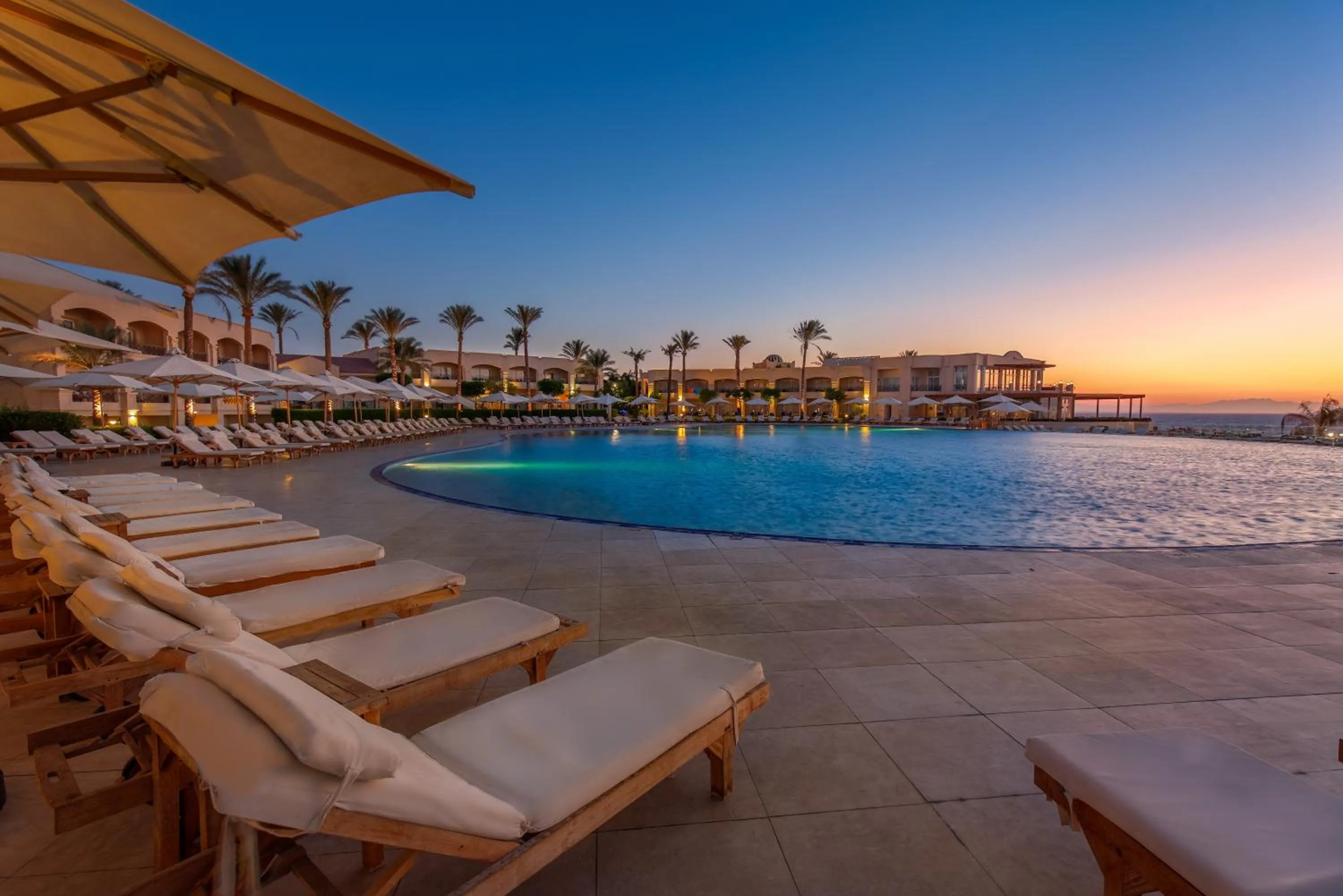 Swimming pool in Cleopatra Luxury Resort Sharm El Sheikh