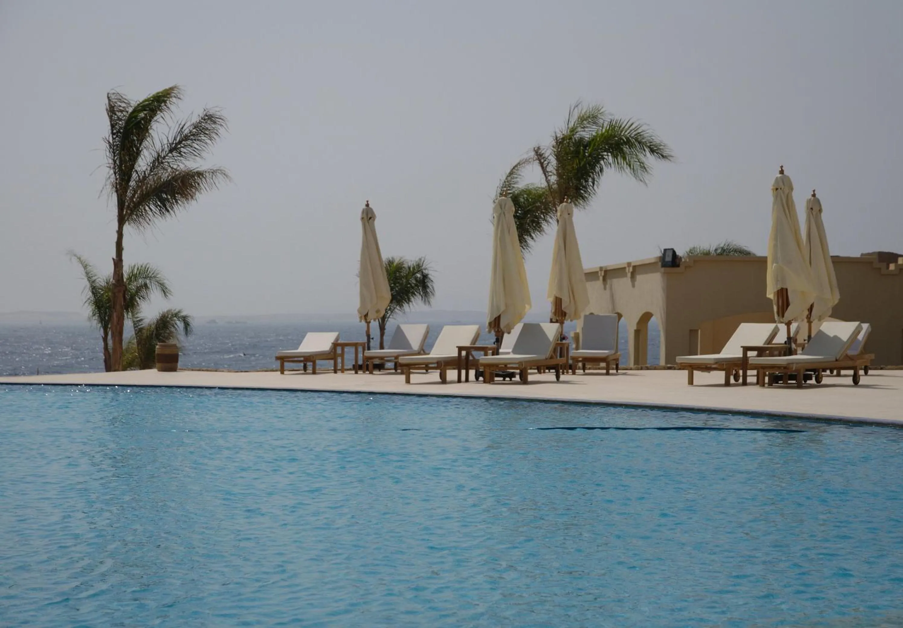 Pool view in Cleopatra Luxury Resort Sharm El Sheikh