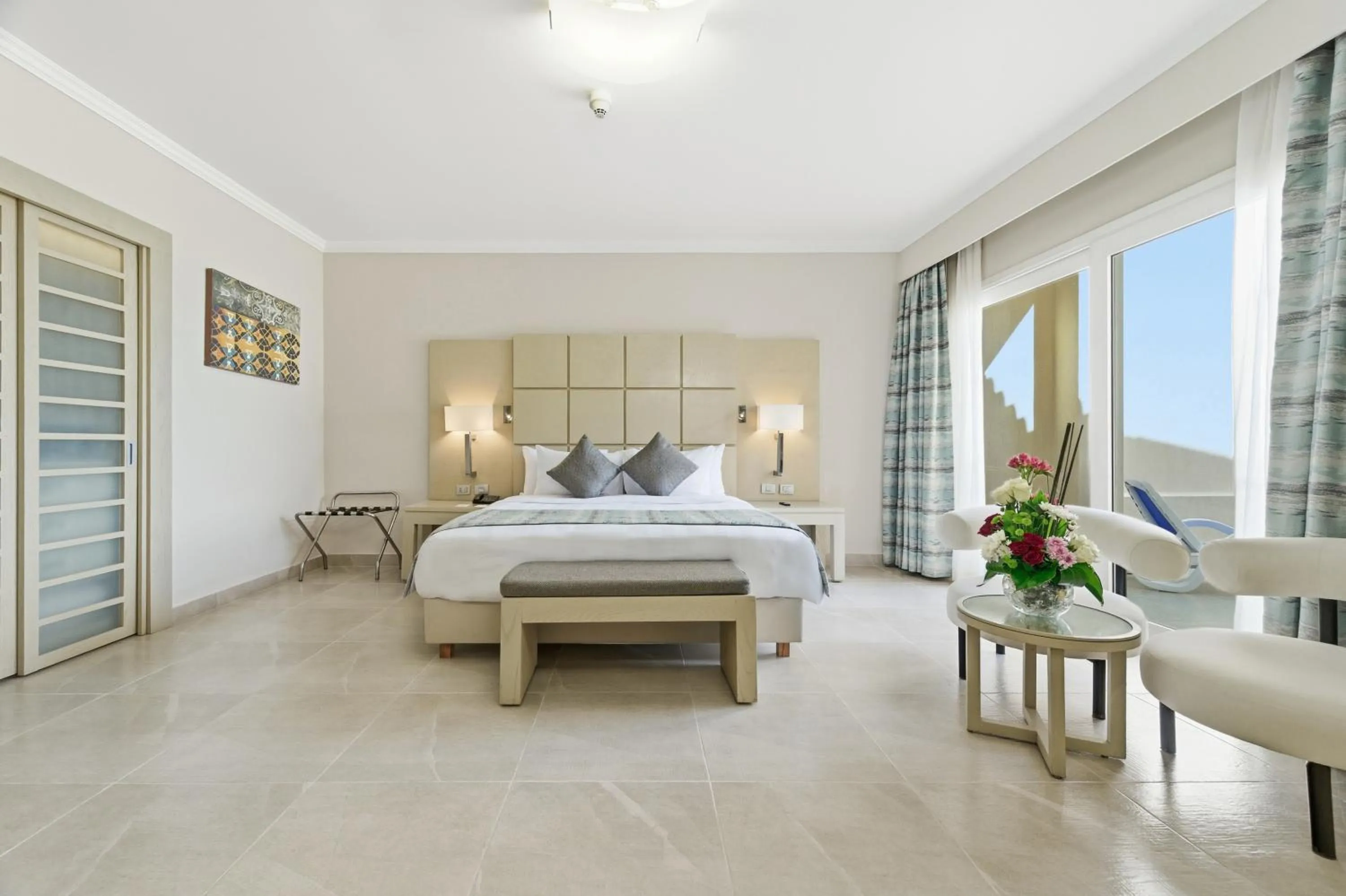 Bedroom, Bed in Cleopatra Luxury Resort Sharm El Sheikh