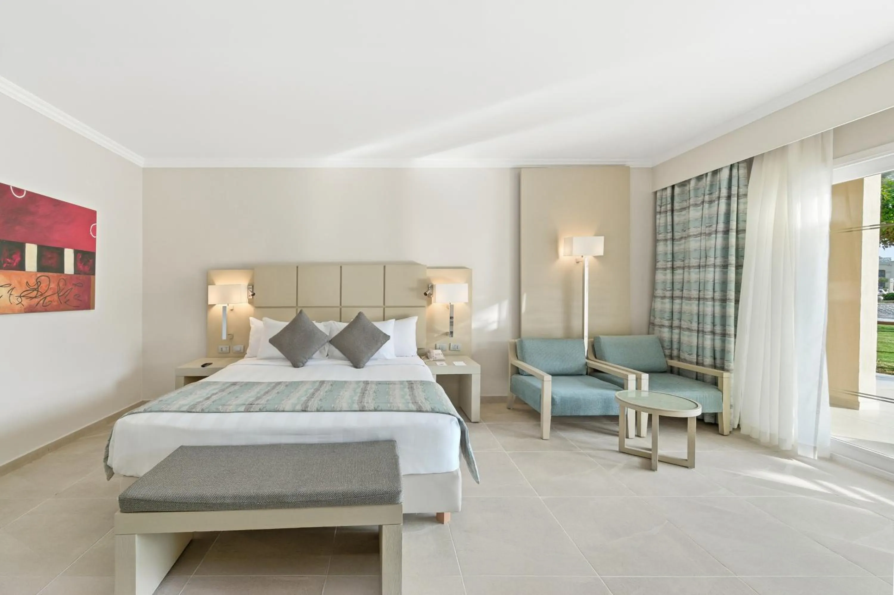 Bedroom, Bed in Cleopatra Luxury Resort Sharm El Sheikh