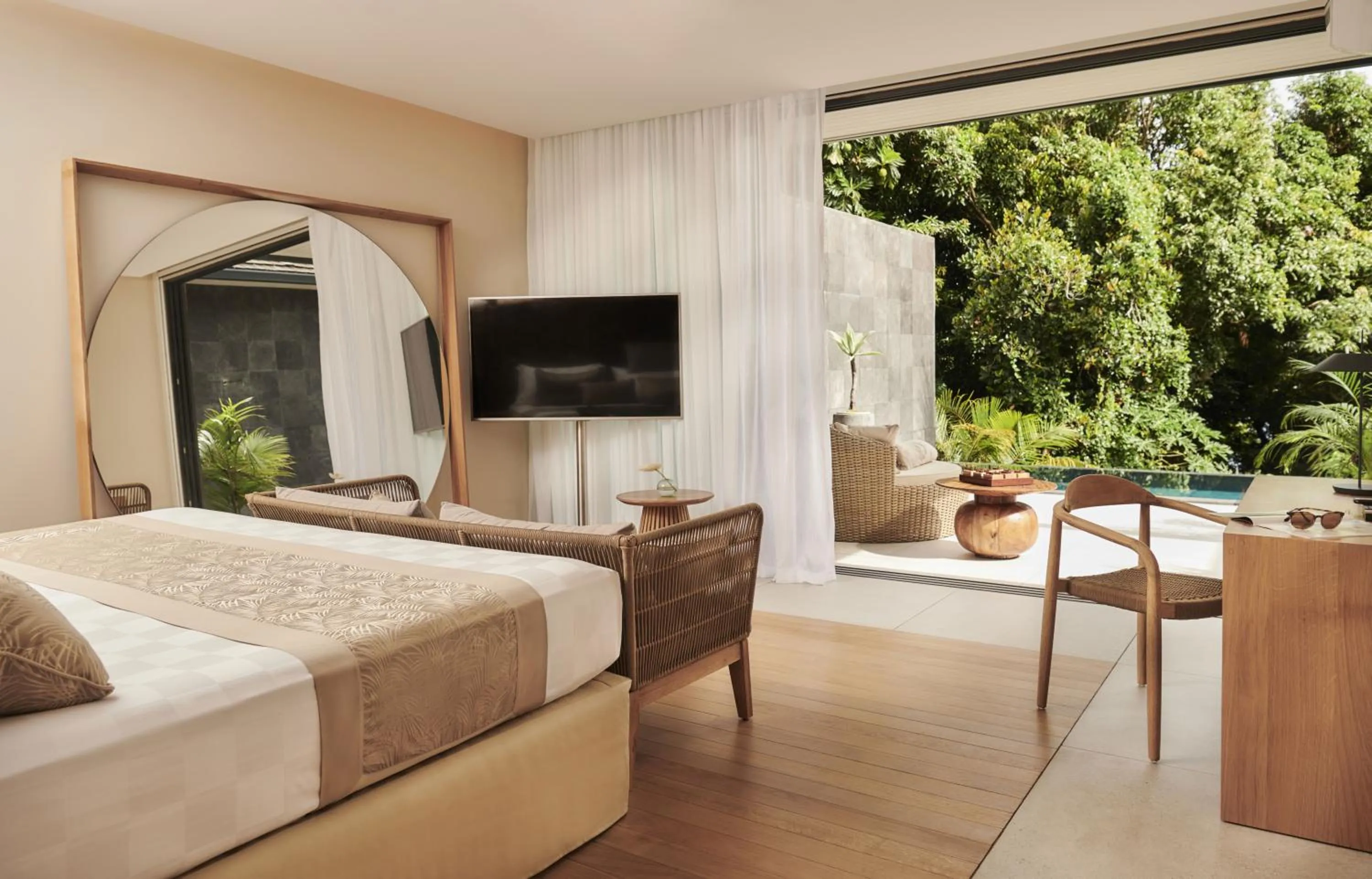 Bed in Palm Hotel & Spa