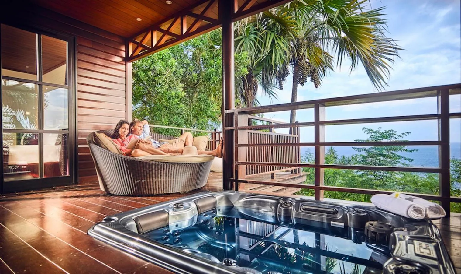 Balcony/Terrace in Palm Hotel & Spa