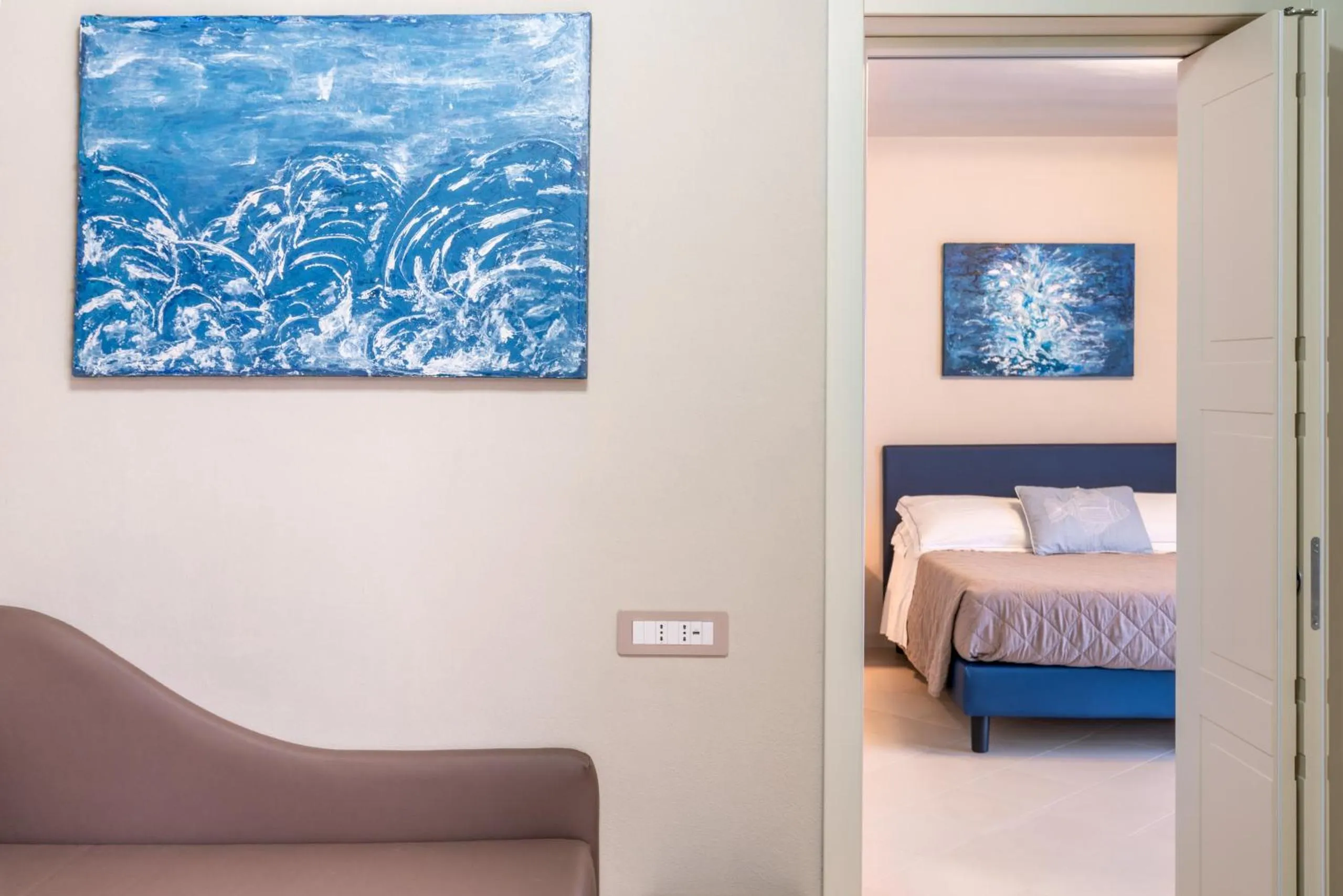 Bed in Hotel Baia di Talamone