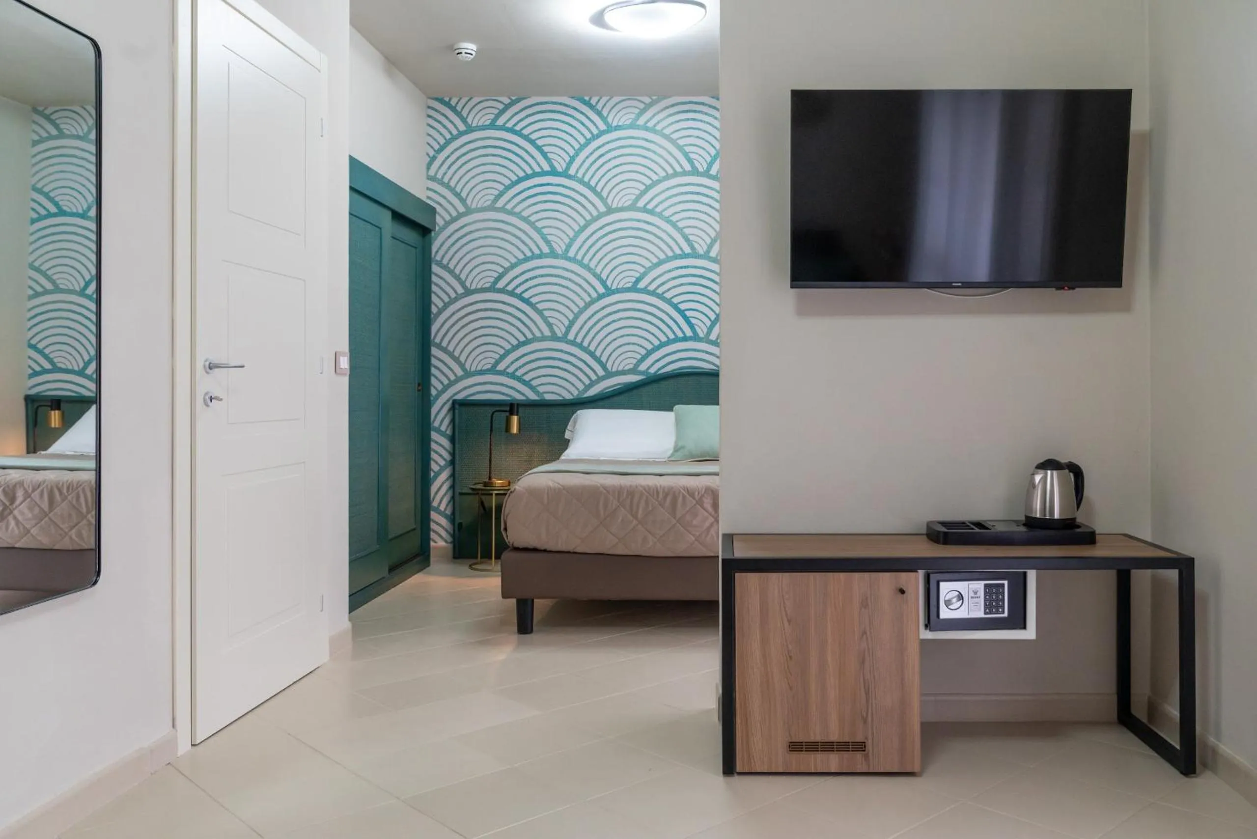 Bedroom, Bed in Hotel Baia di Talamone