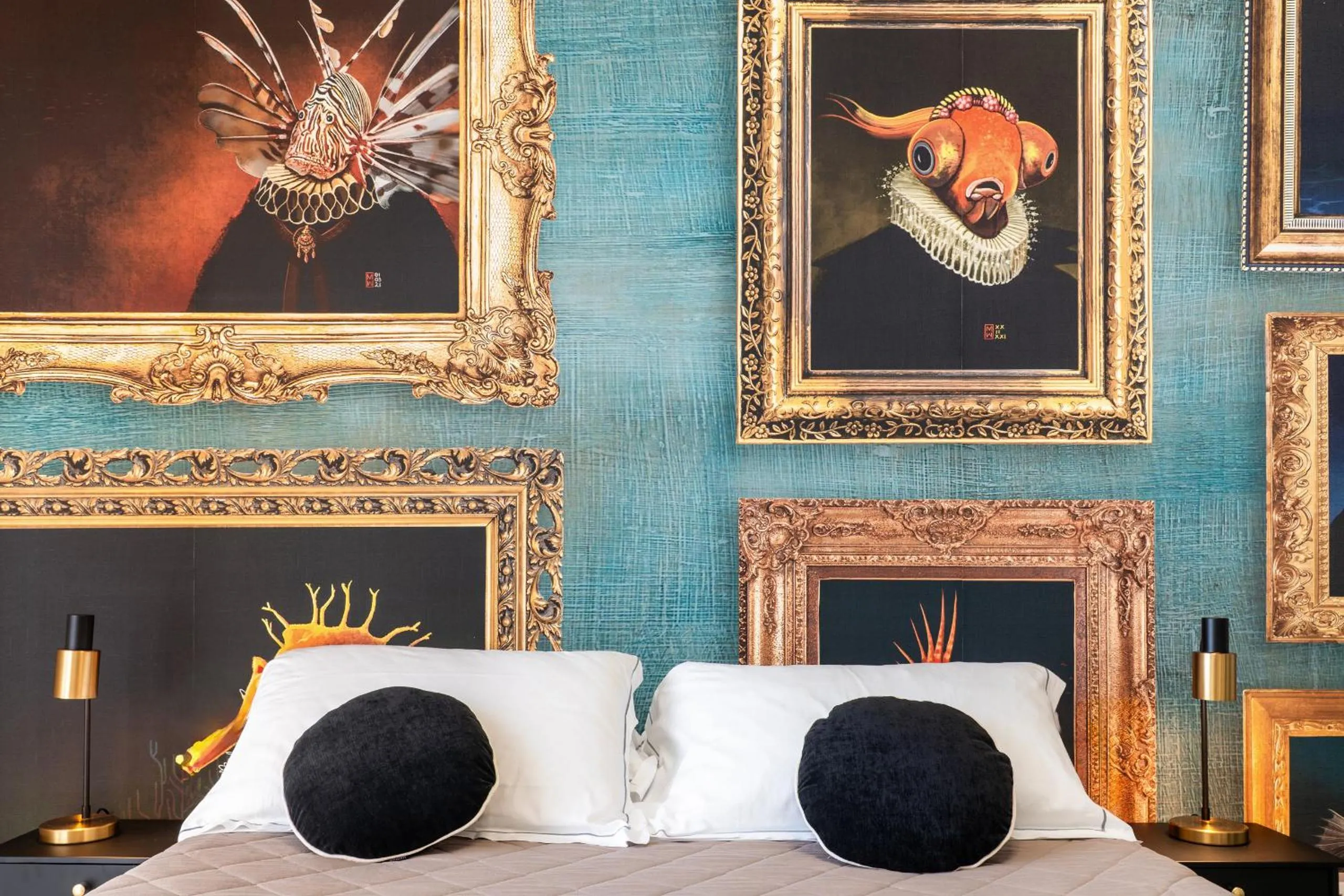 Bed in Hotel Baia di Talamone