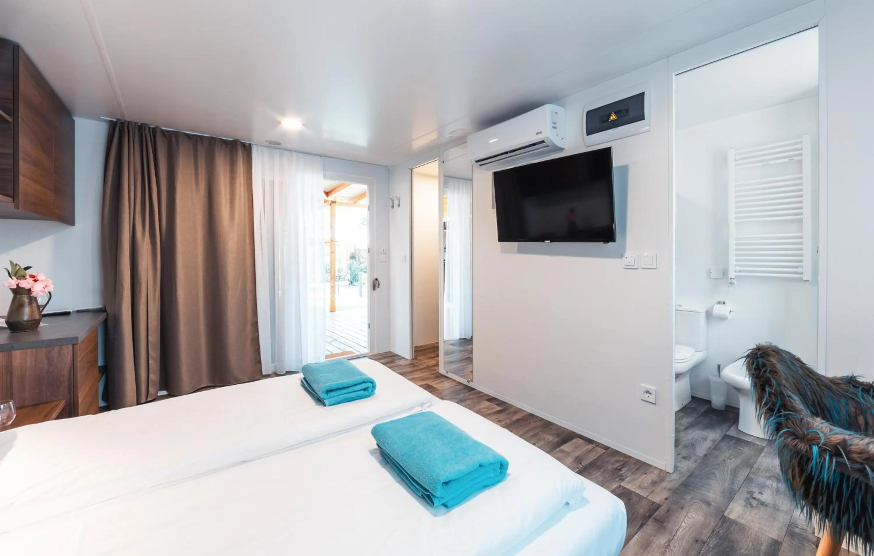 Bed in Club del Sole Tenuta Primero Grado Family Collection