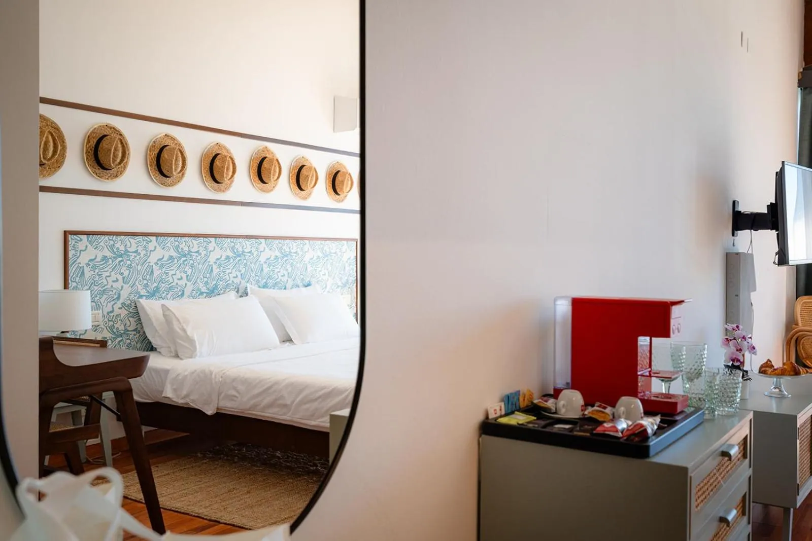 Bed in Club del Sole Tenuta Primero Grado Family Collection