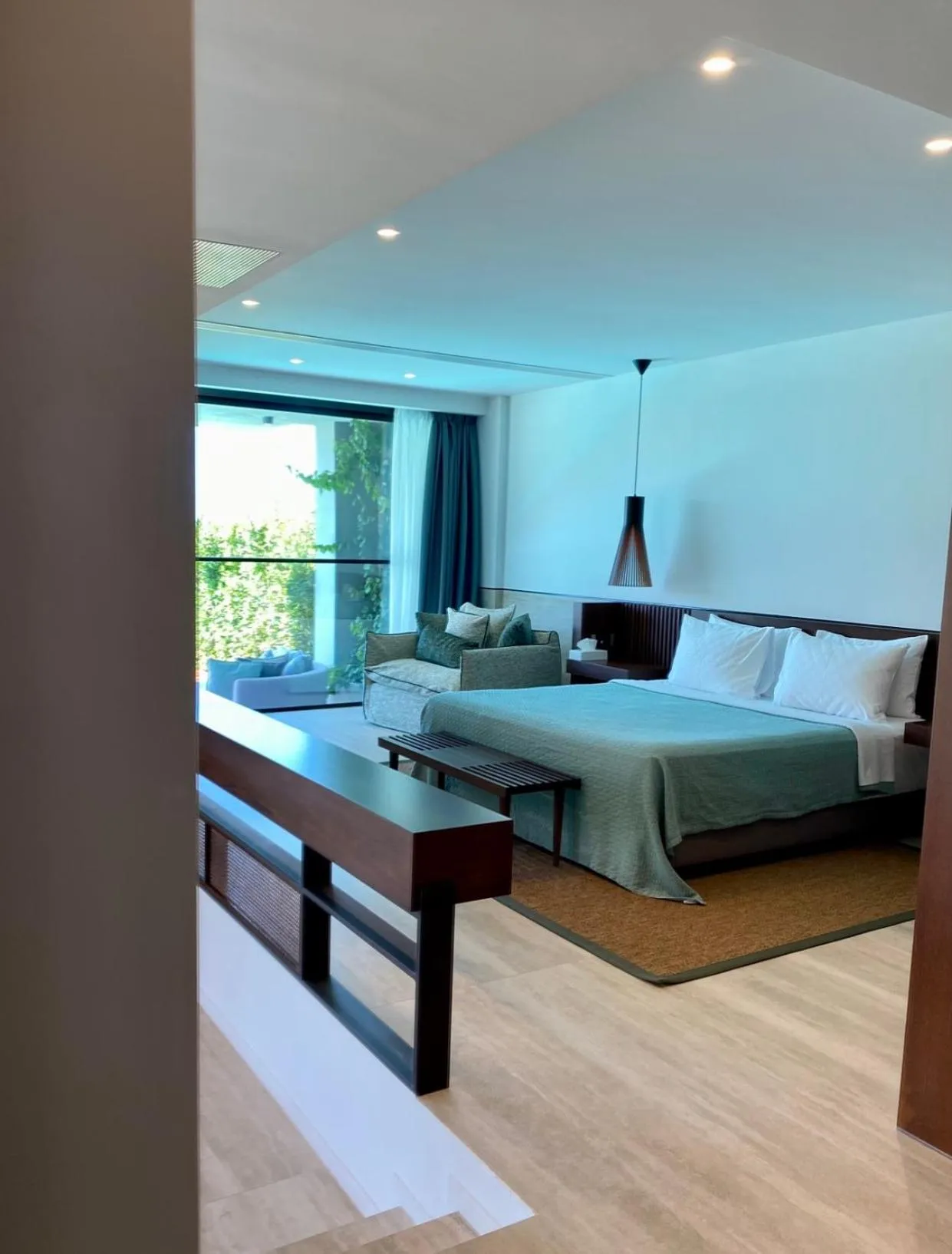 Bedroom, Bed in Thalatta Seaside Hotel