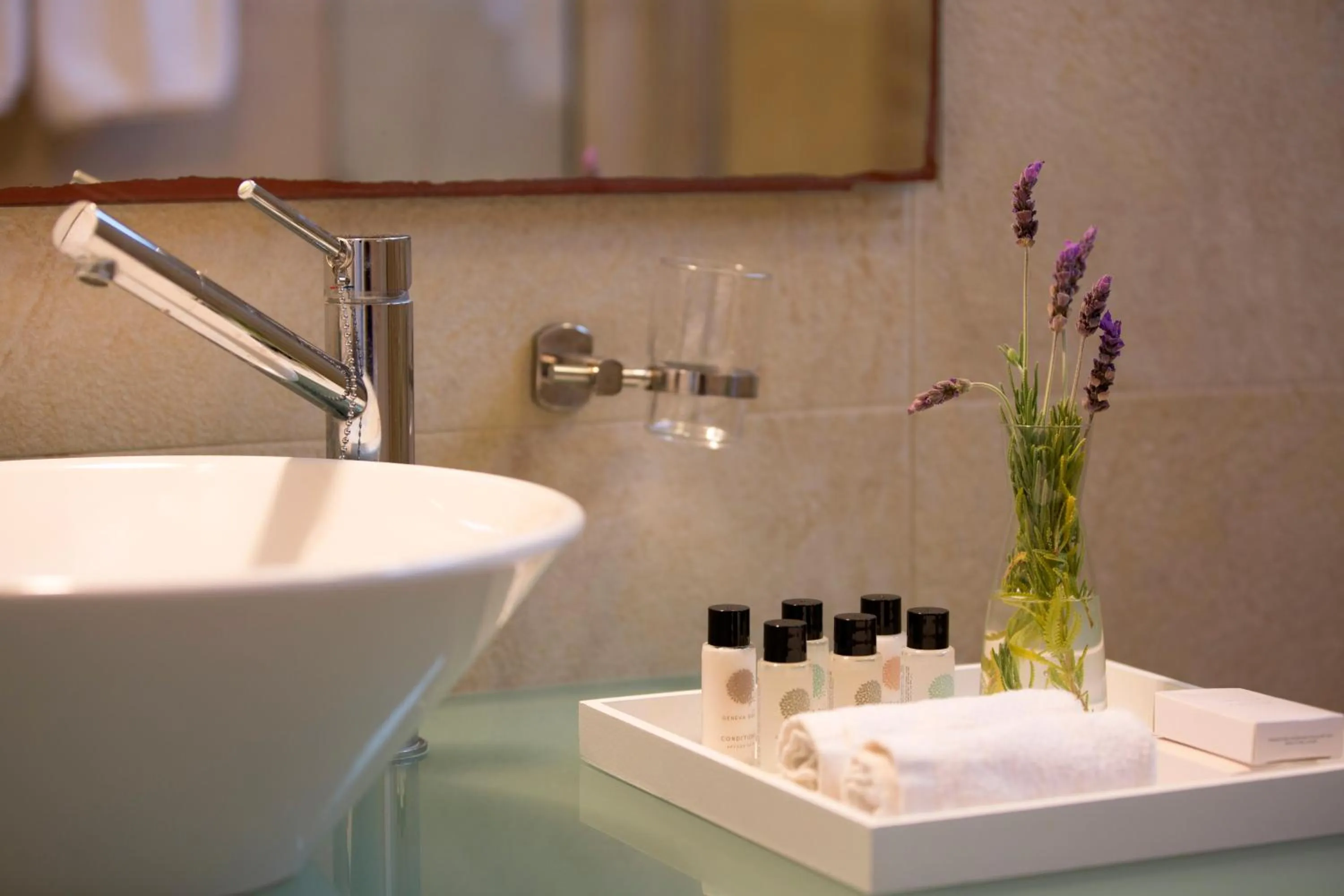 Bathroom in Thalatta Seaside Hotel