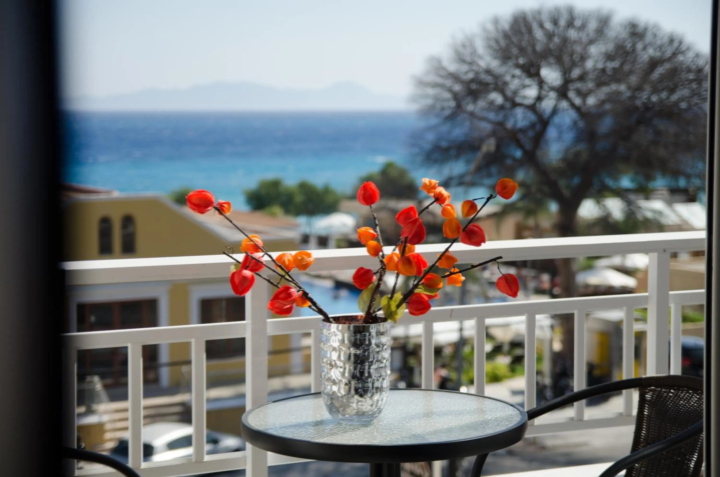 Decorative detail in Filmar Hotel, Ixia, Rhodes