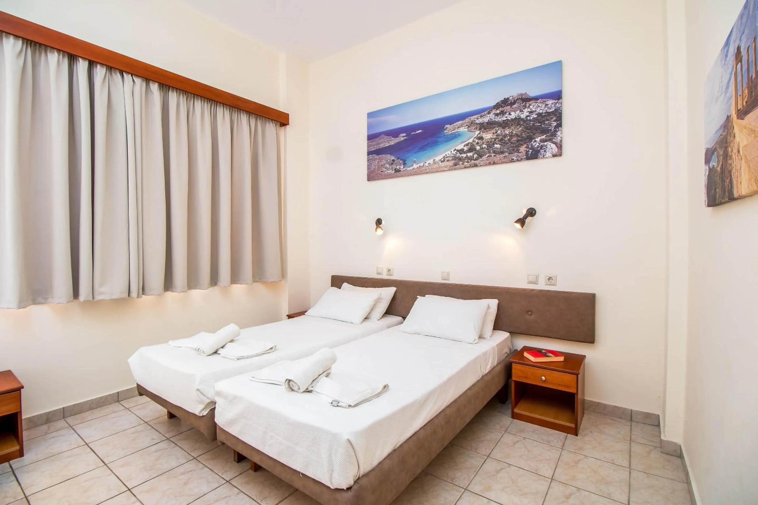 Bedroom, Bed in Filmar Hotel, Ixia, Rhodes