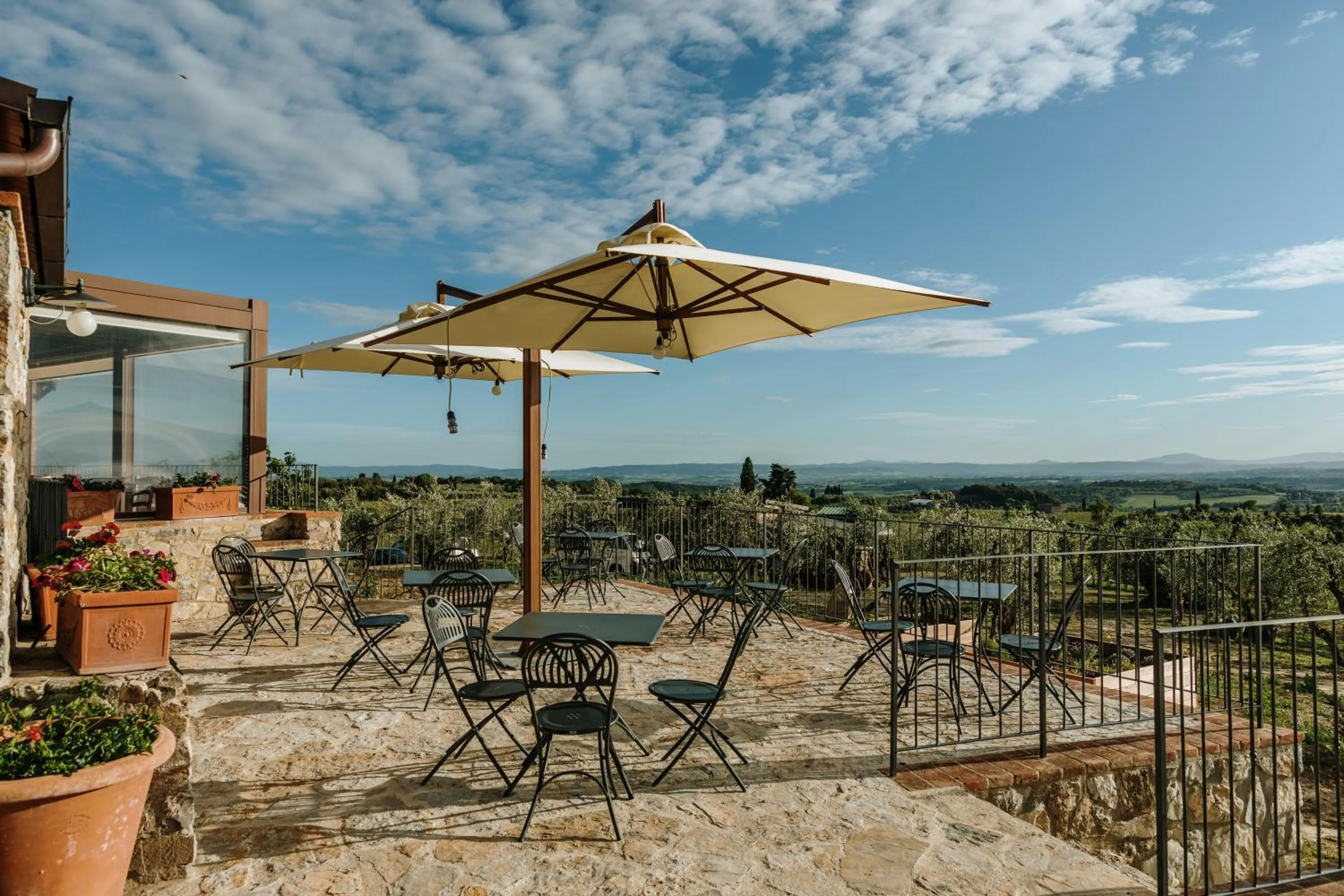 Balcony/Terrace in Villa Di Sotto