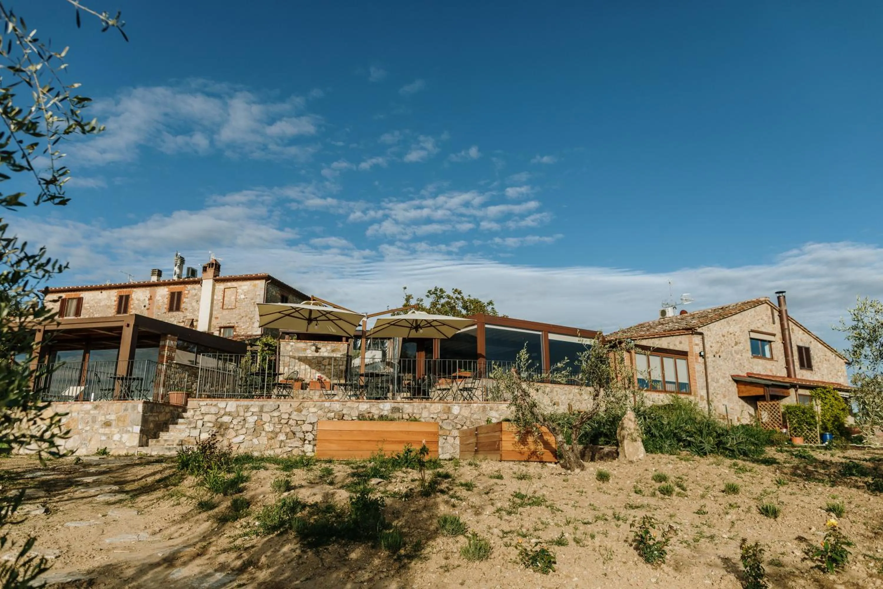 Balcony/Terrace in Villa Di Sotto