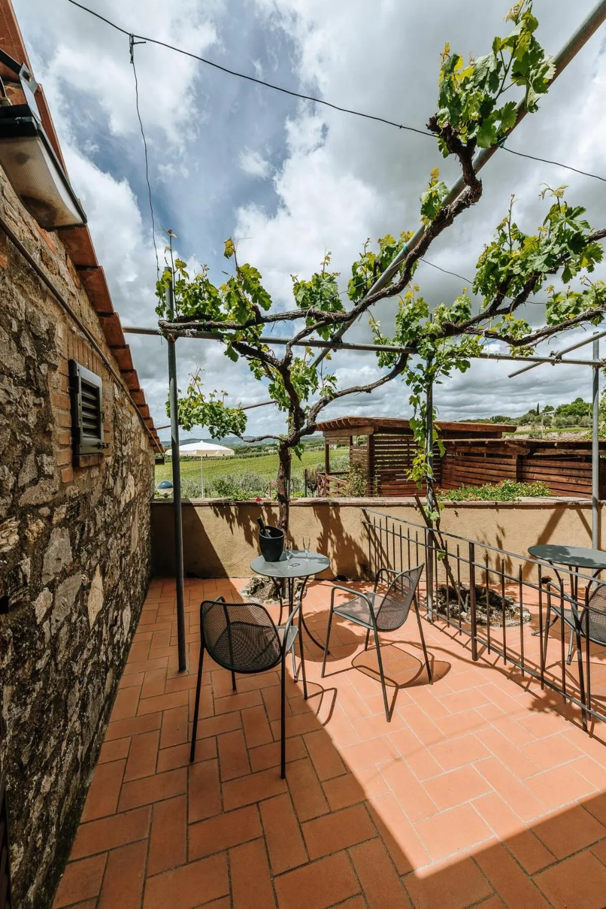 Balcony/Terrace in Villa Di Sotto