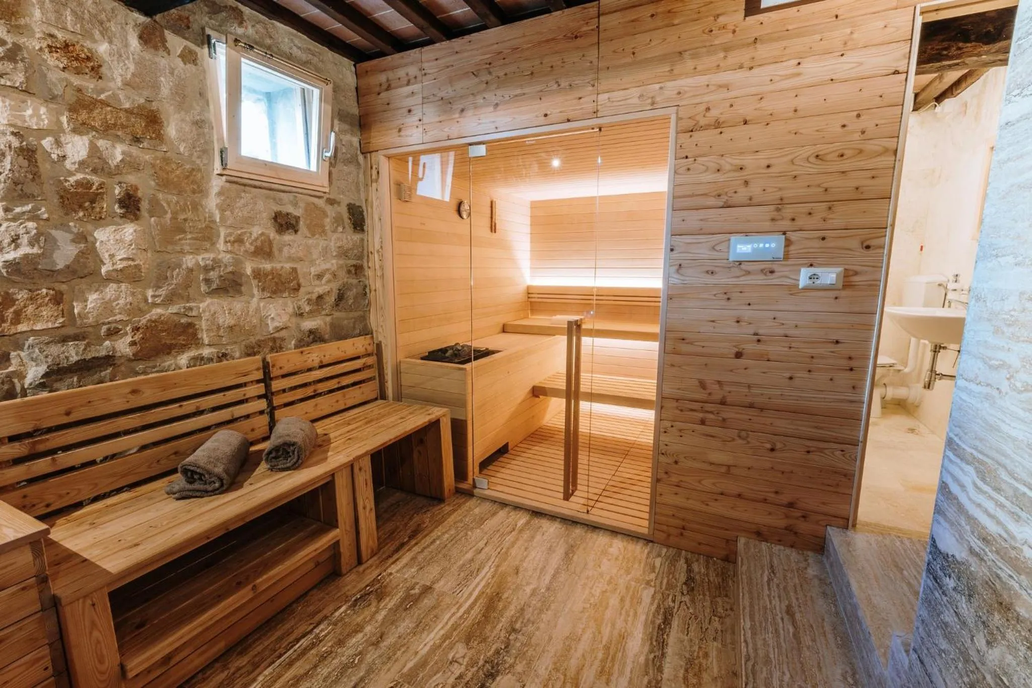 Sauna in Villa Di Sotto