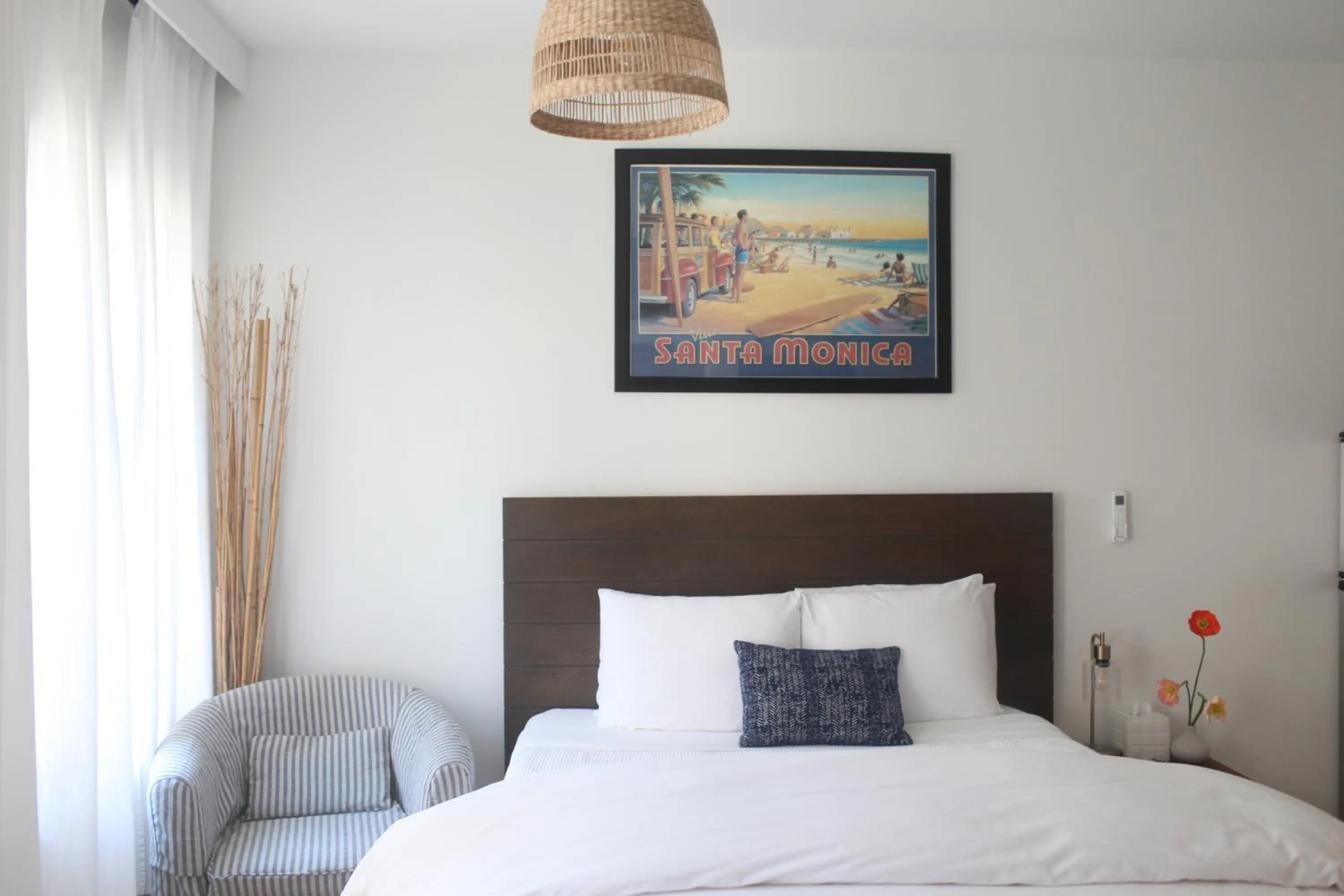 Bed in Su Casa at Venice Beach