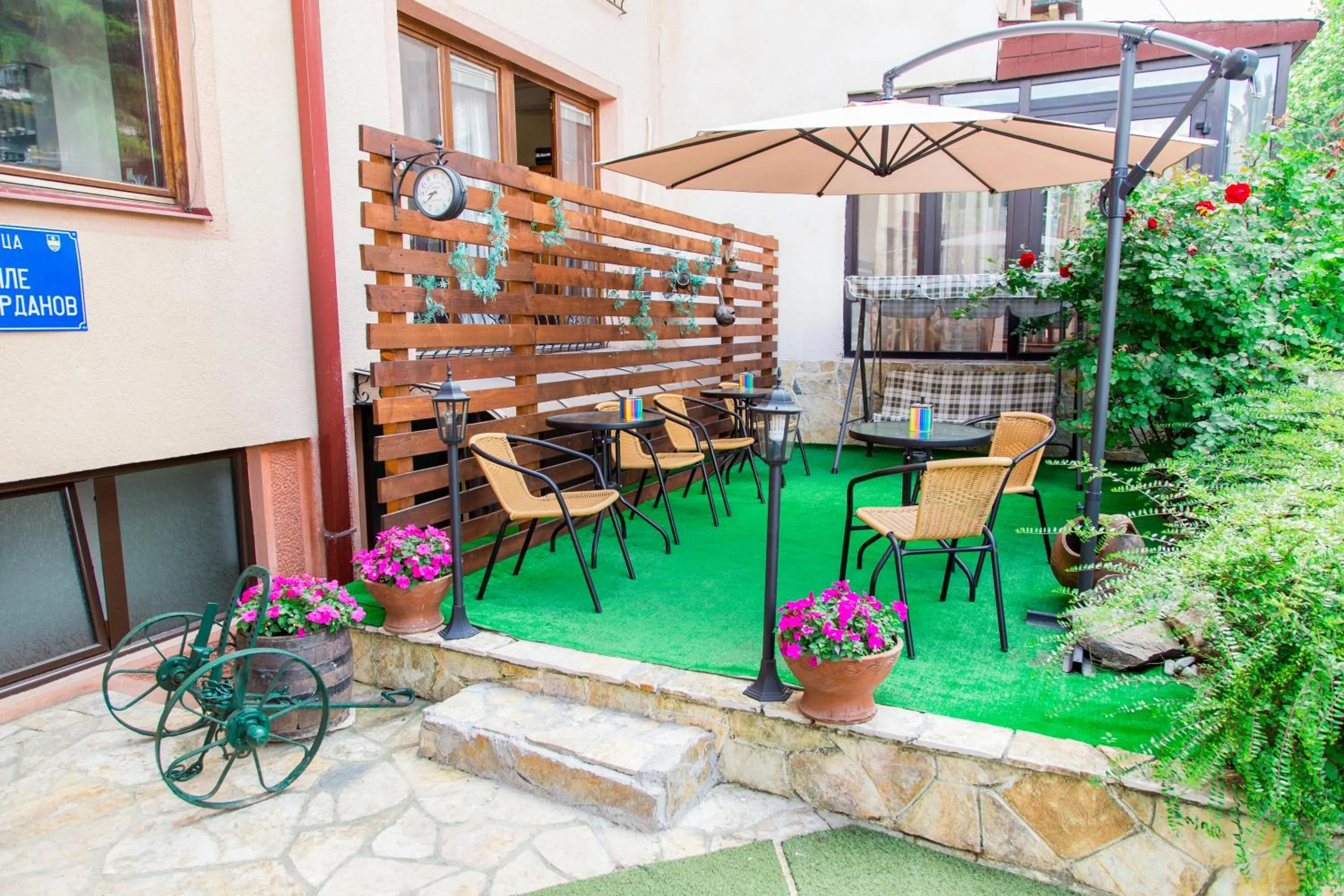 Balcony/Terrace in Hotel Pine