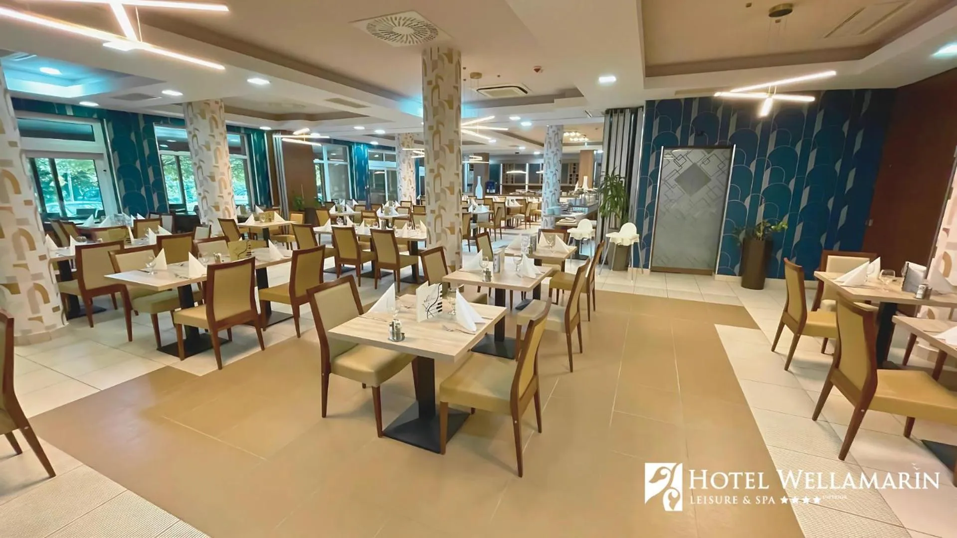 Restaurant/places to eat in Hotel Wellamarin