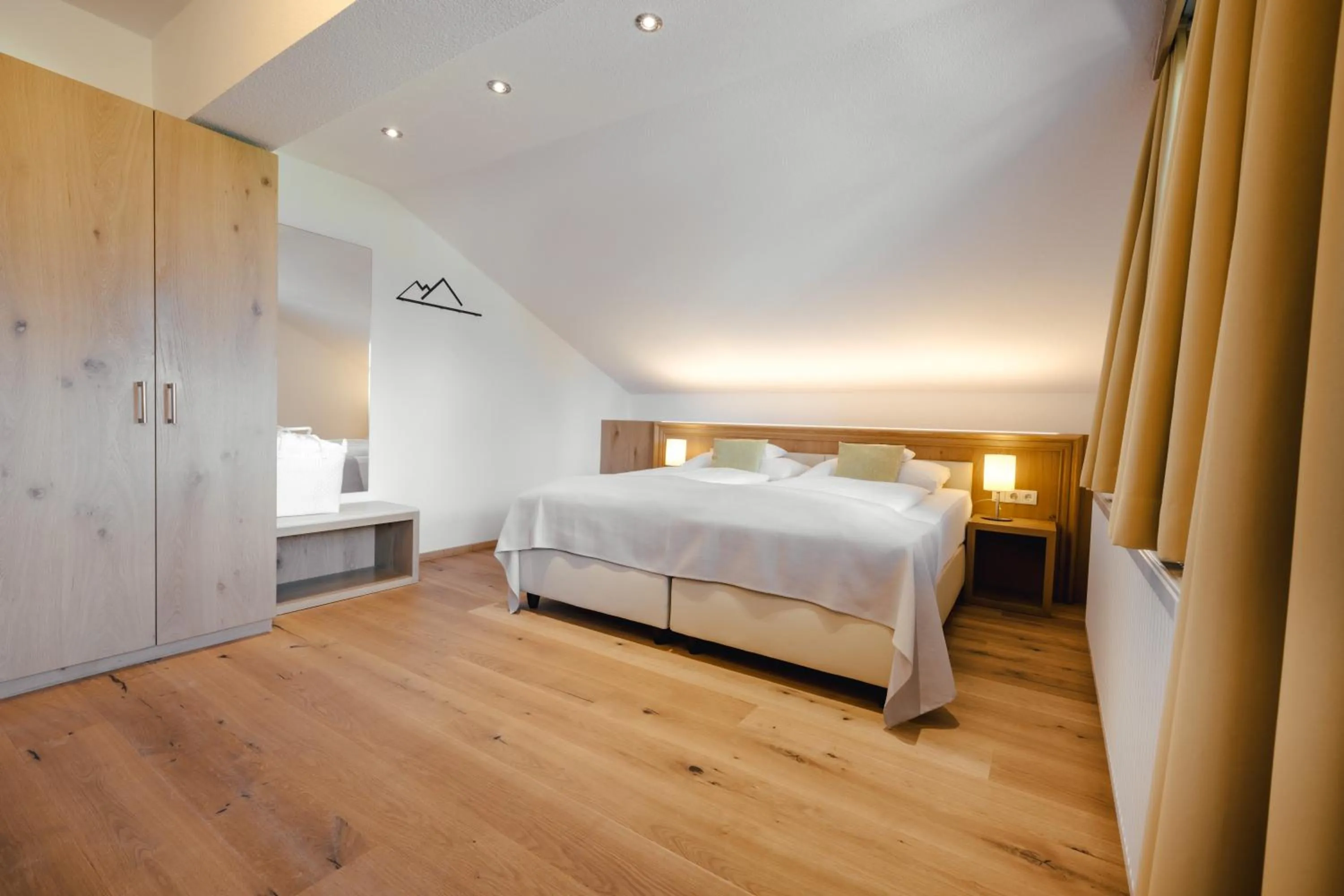 Bed in Hotel Annelies