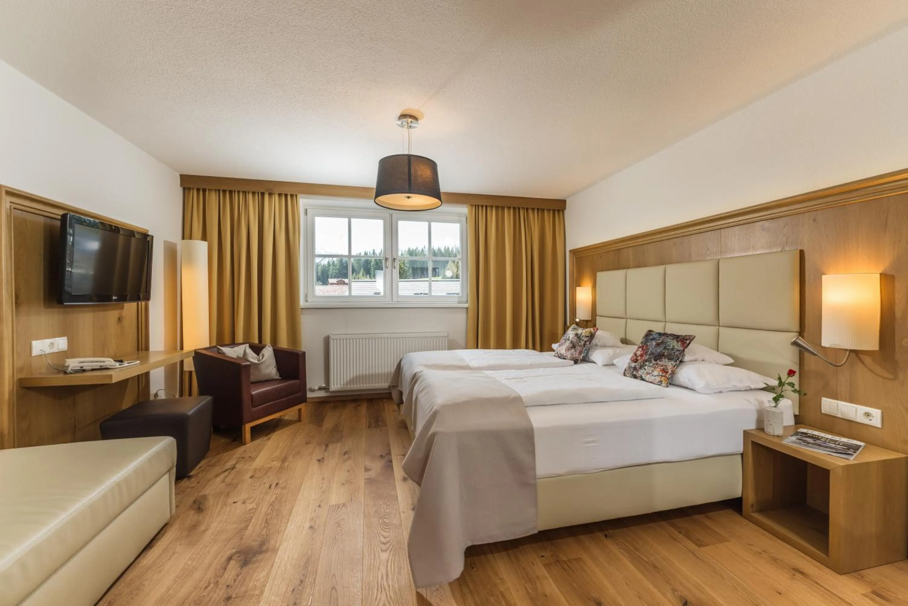 Bed in Hotel Annelies