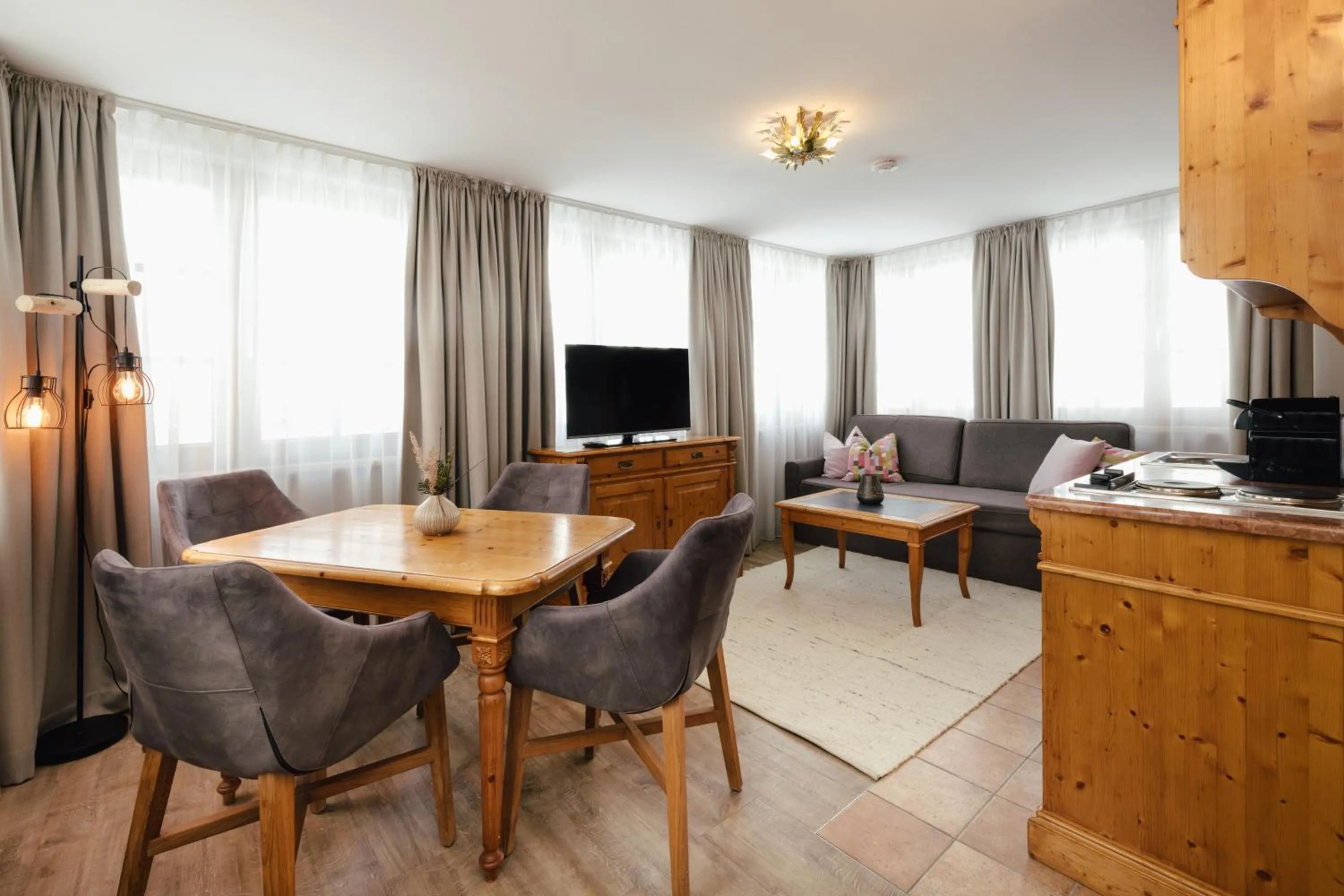 Living room in Hotel Annelies