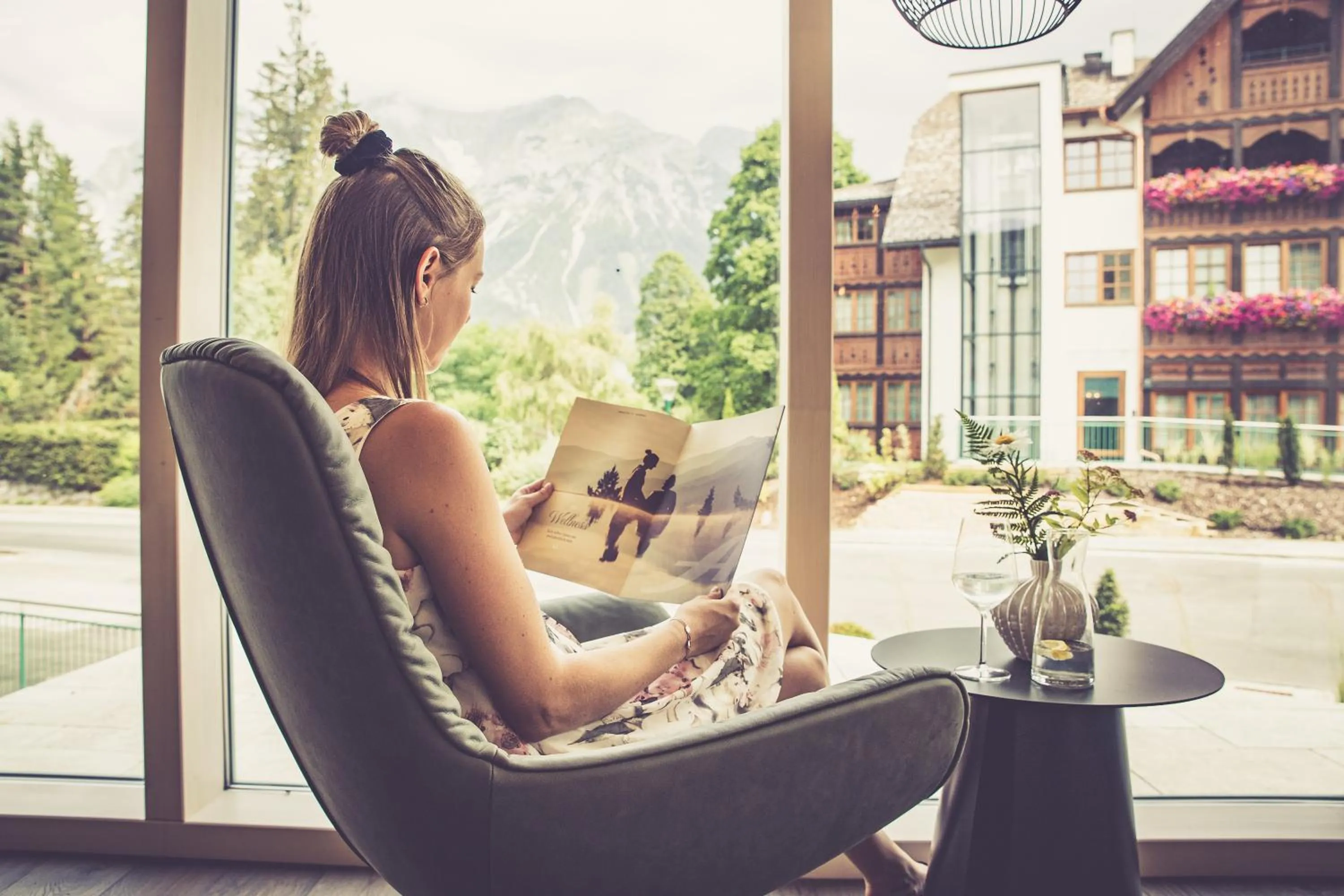Lounge or bar in Hotel Annelies