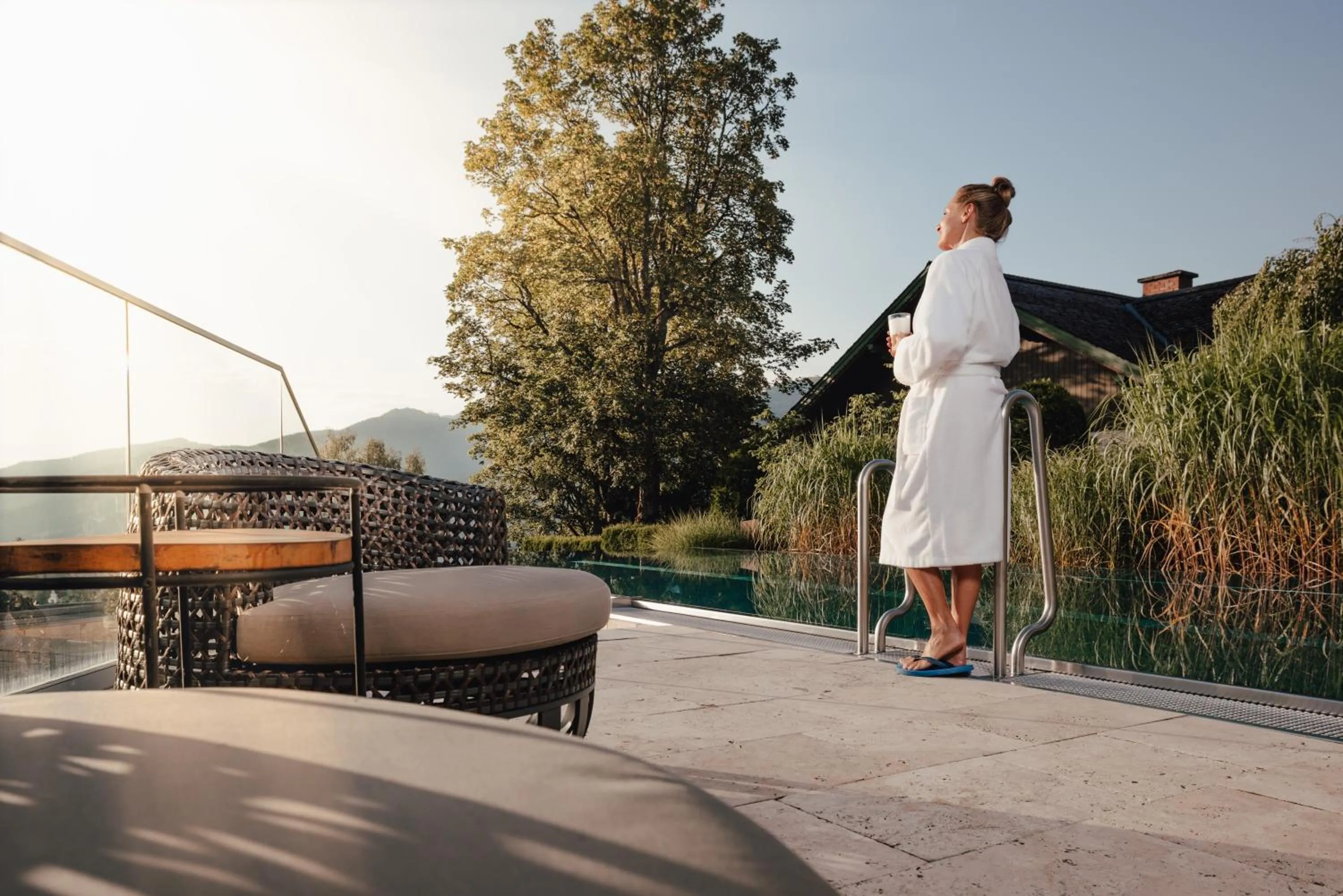 Swimming pool in Hotel Annelies