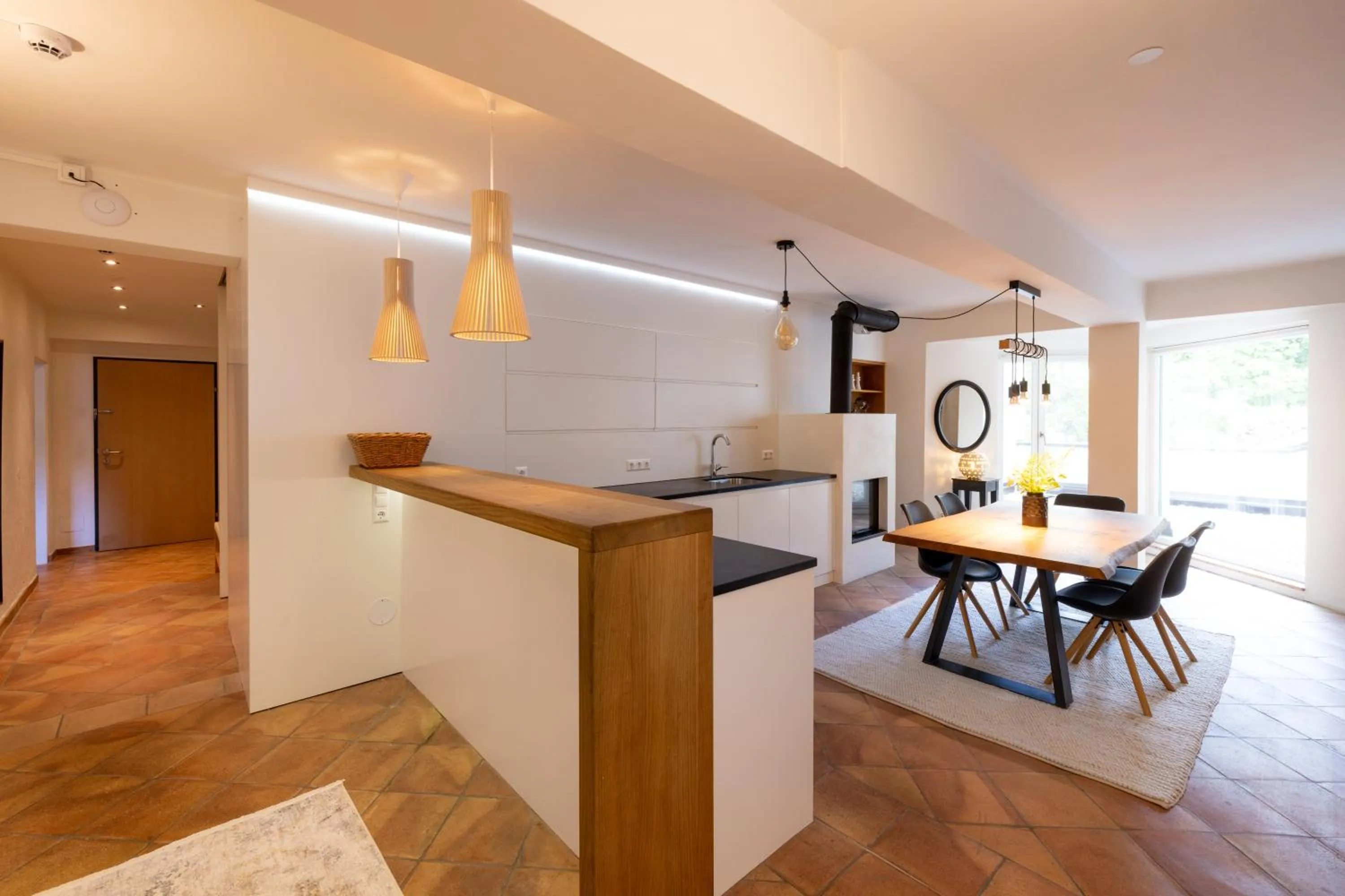 Living room in Hotel Annelies