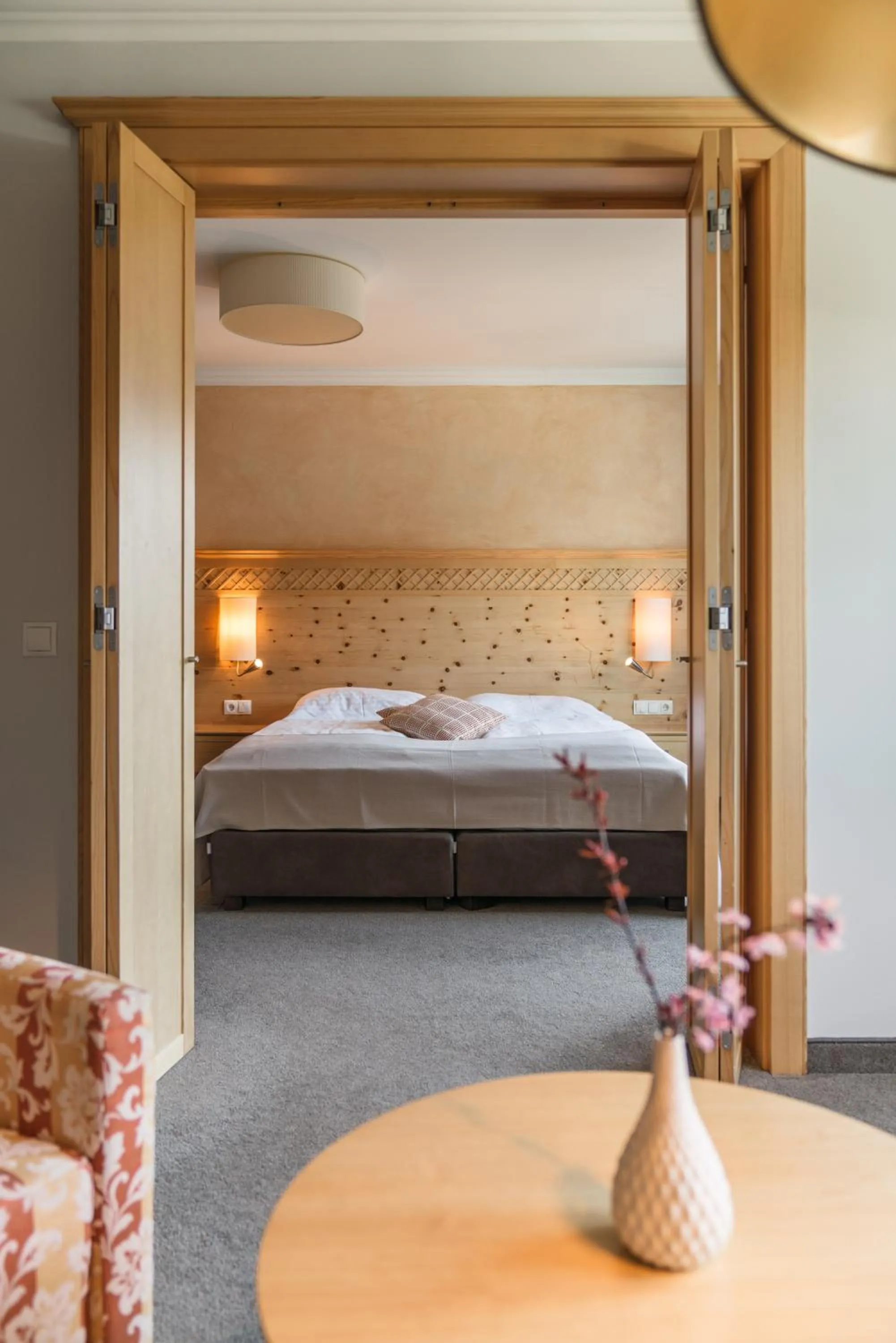 Bed in Hotel Annelies