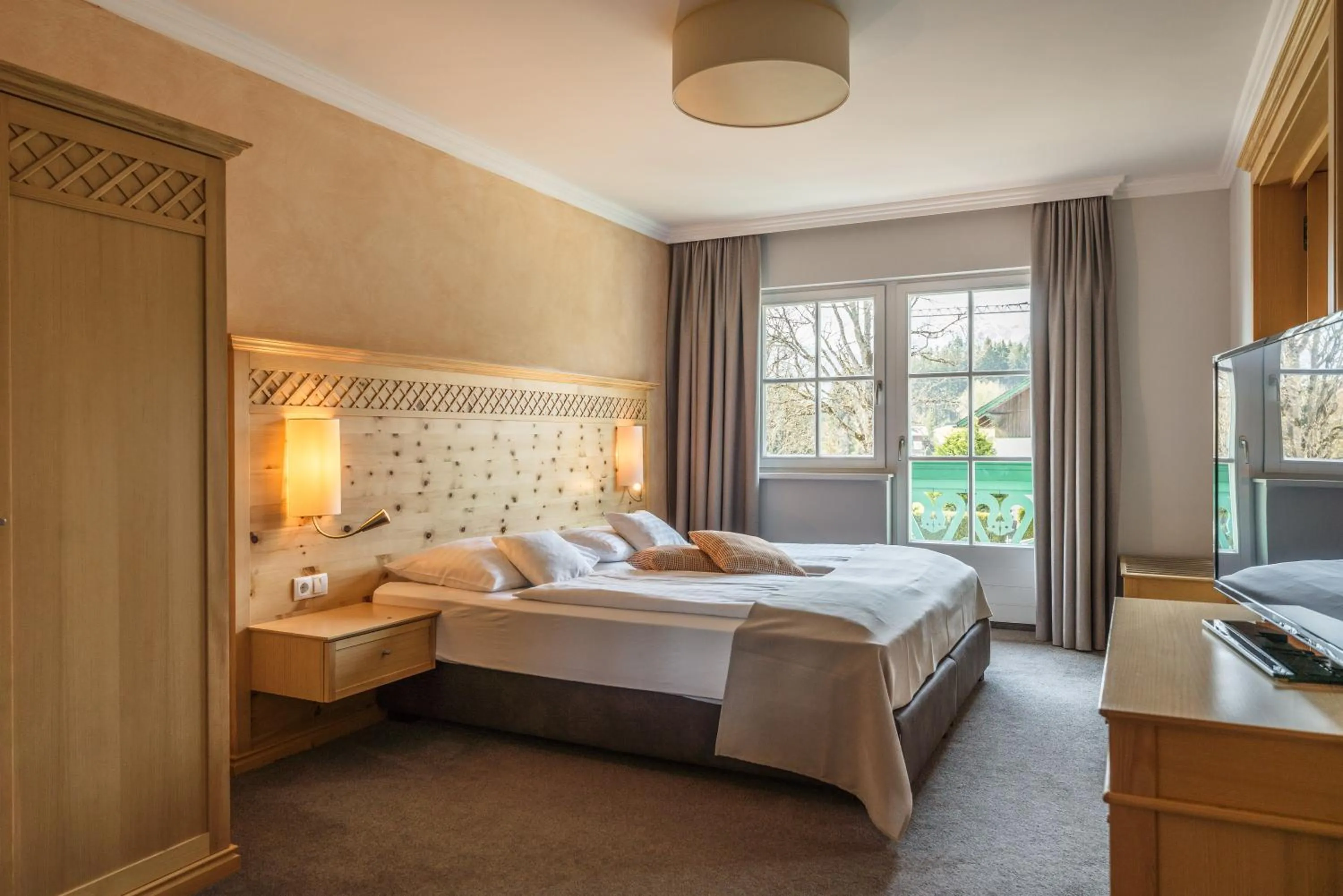 Bed in Hotel Annelies