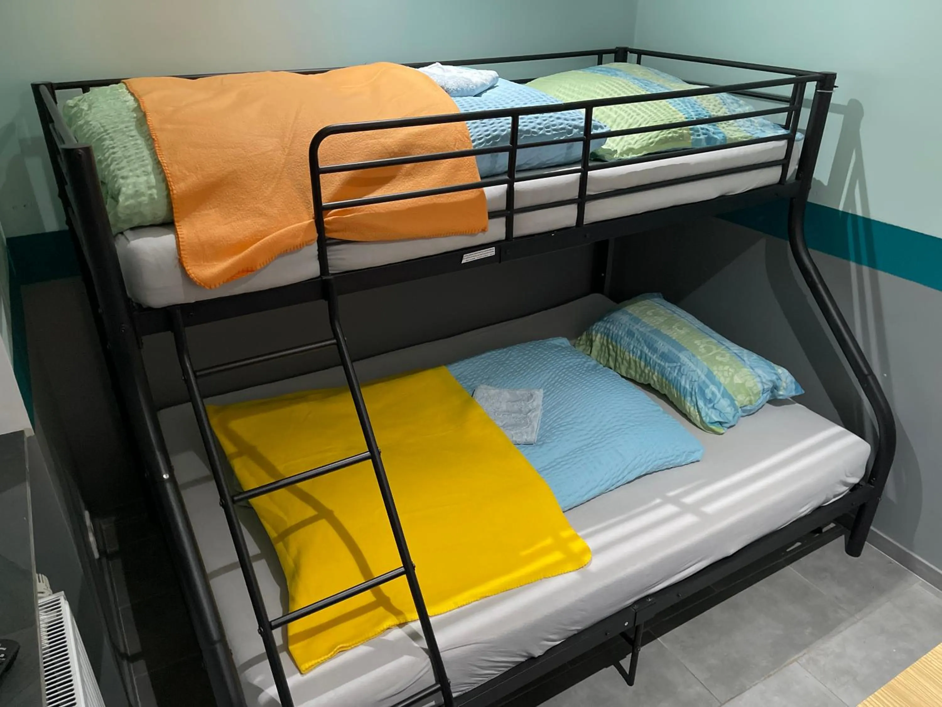 Bed in Pension Waldau