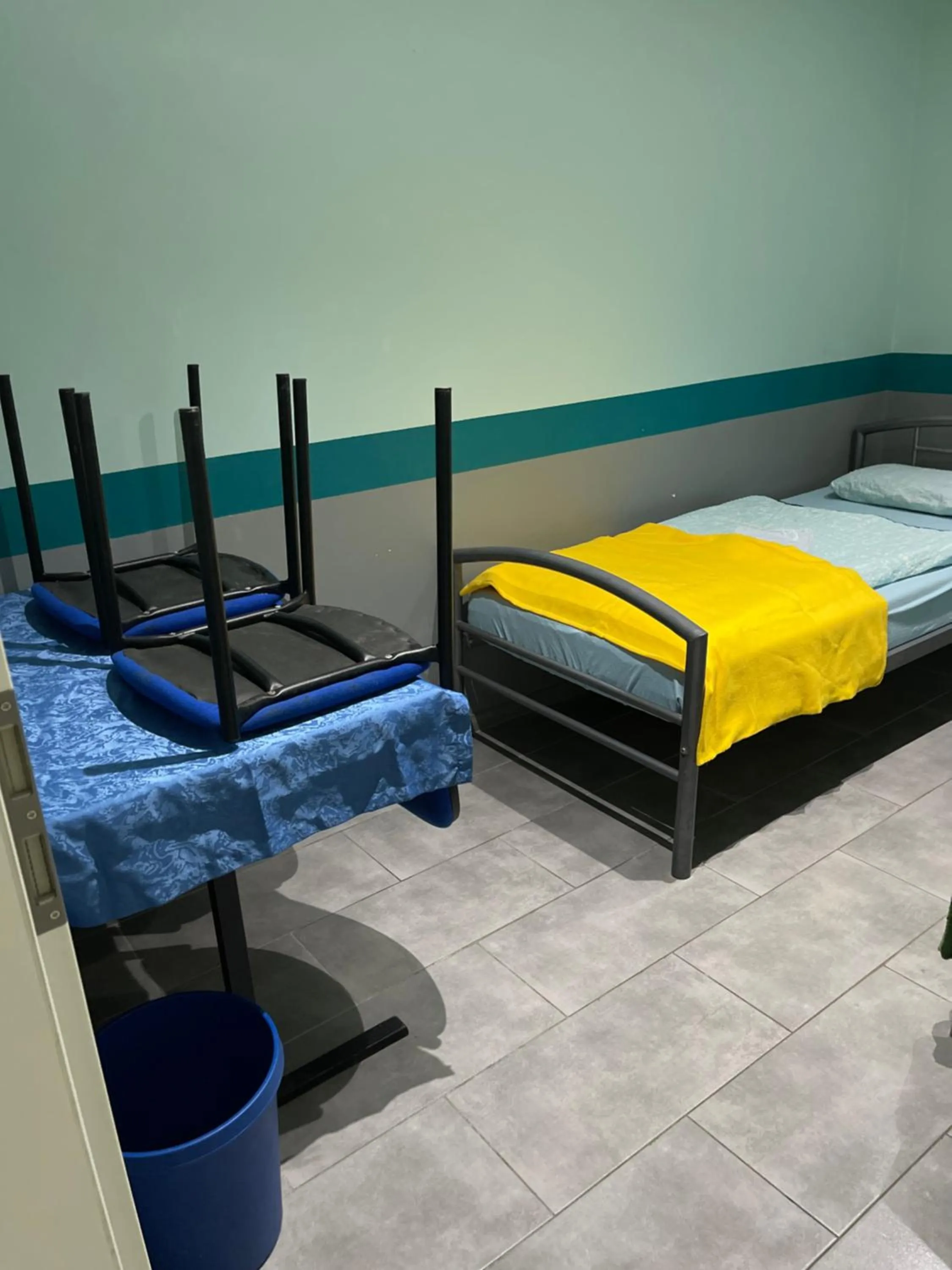 Bed in Pension Waldau