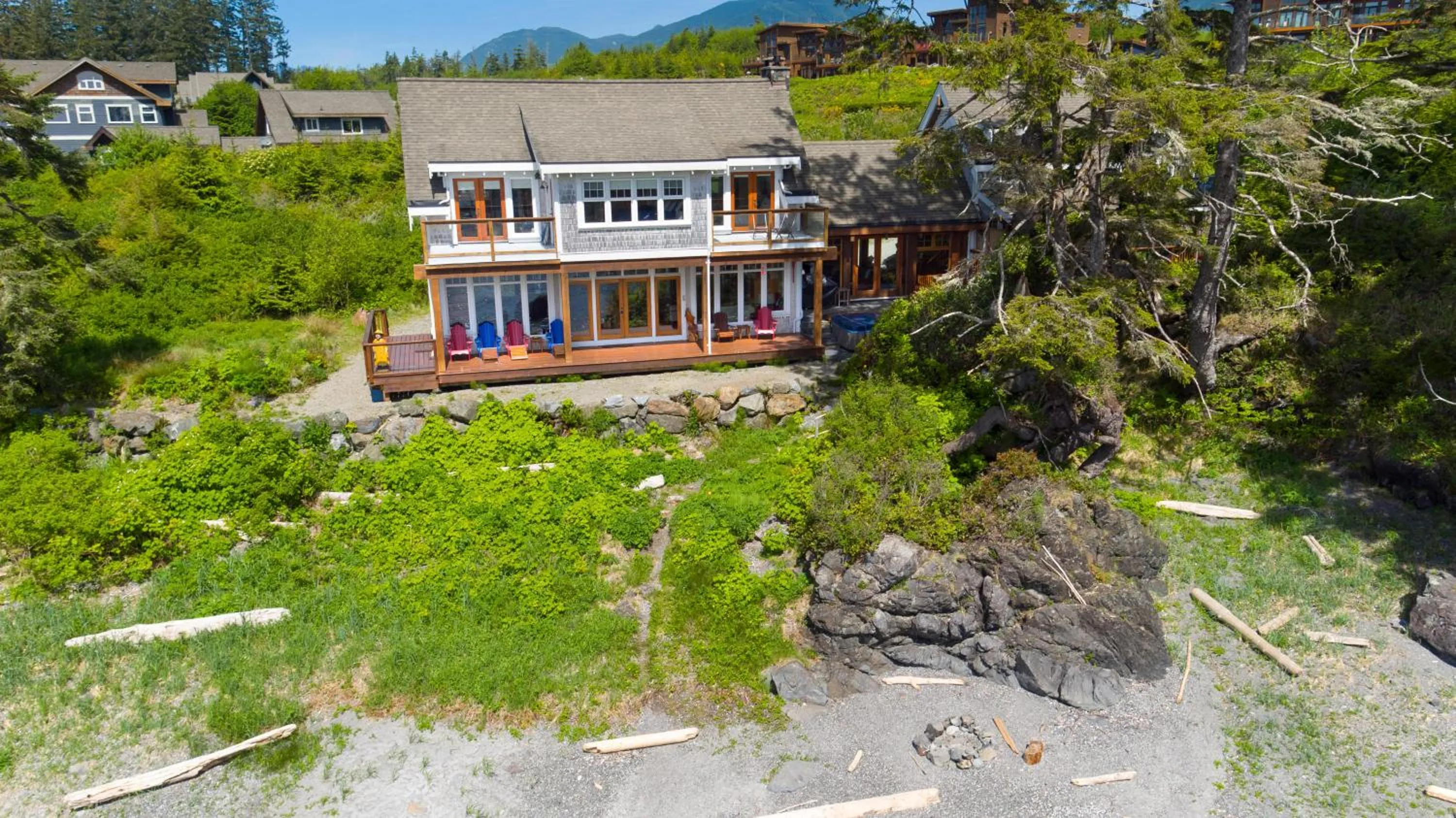 Bird's eye view in Black Rock Beach House
