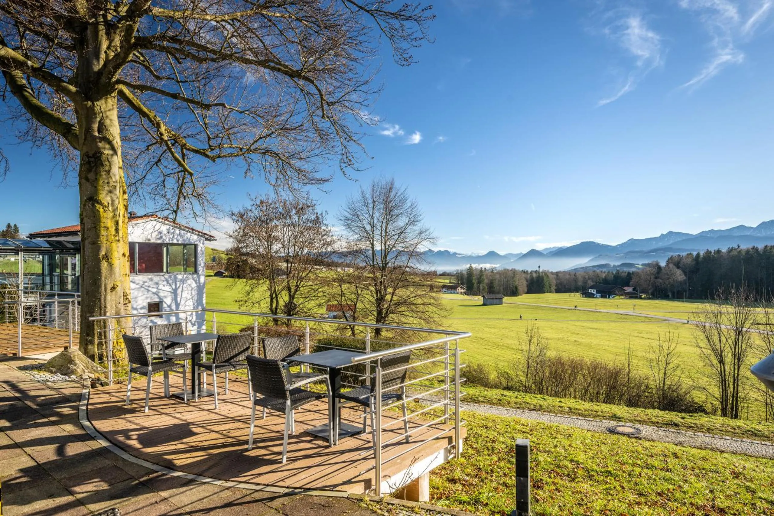 Balcony/Terrace in Coffee Fellows Hotel Irschenberg Süd