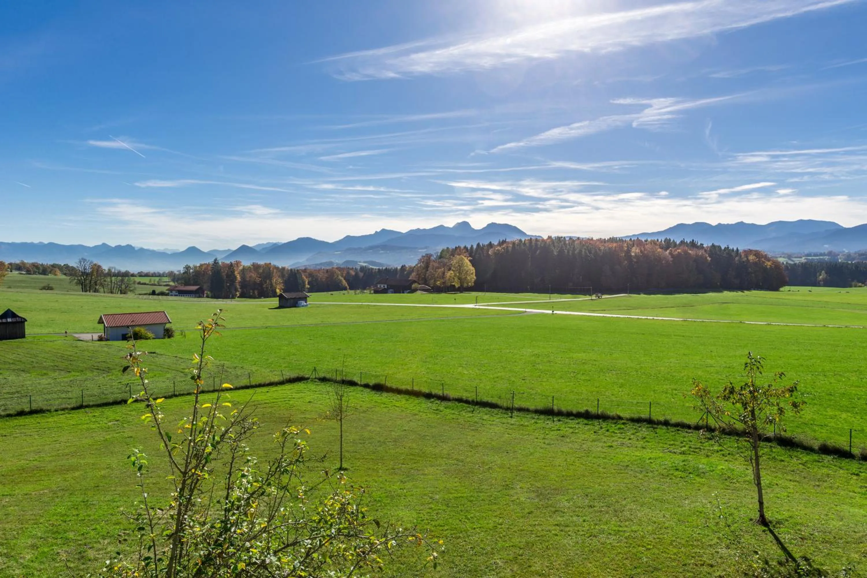 Mountain view in Coffee Fellows Hotel Irschenberg Süd